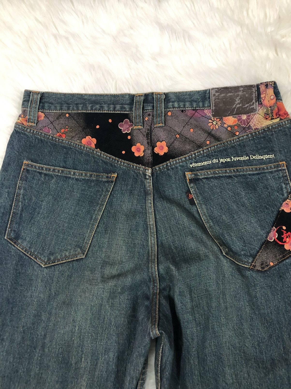Designer × Japanese Brand Juvenile Delinquent baggy denim Size US 35 - 11 Thumbnail