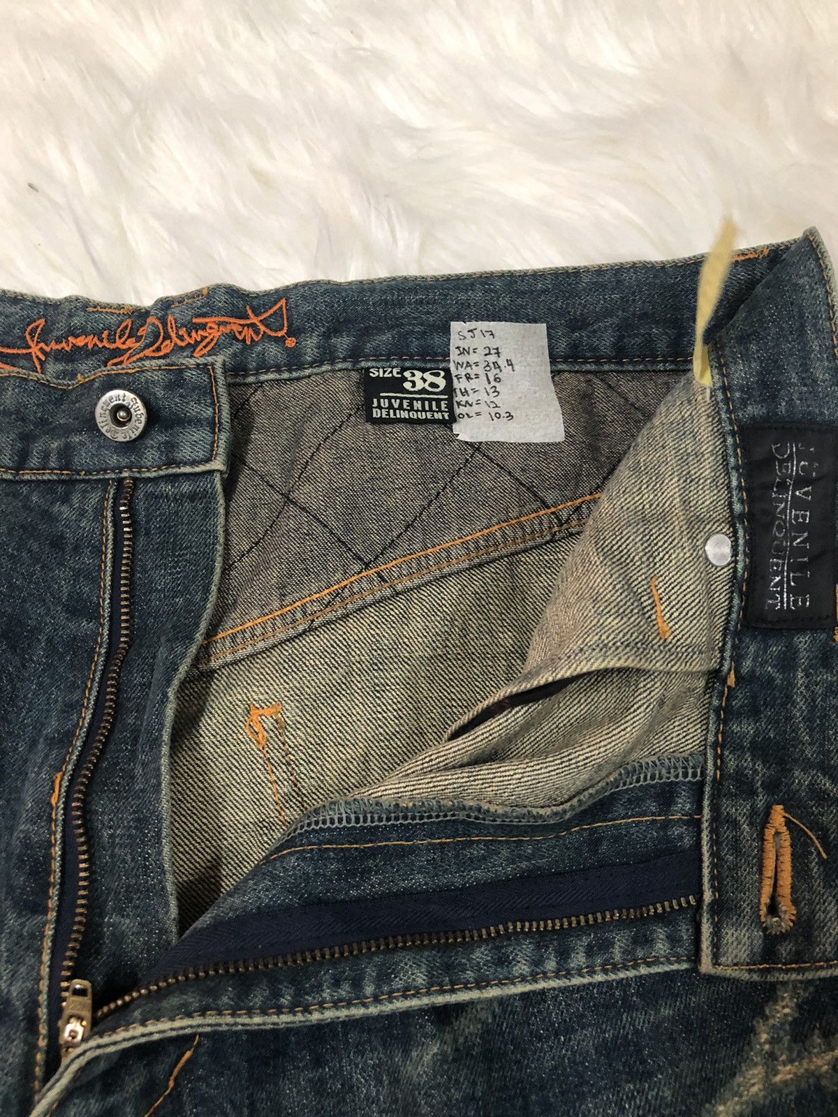 Designer × Japanese Brand Juvenile Delinquent baggy denim Size US 35 - 6 Thumbnail