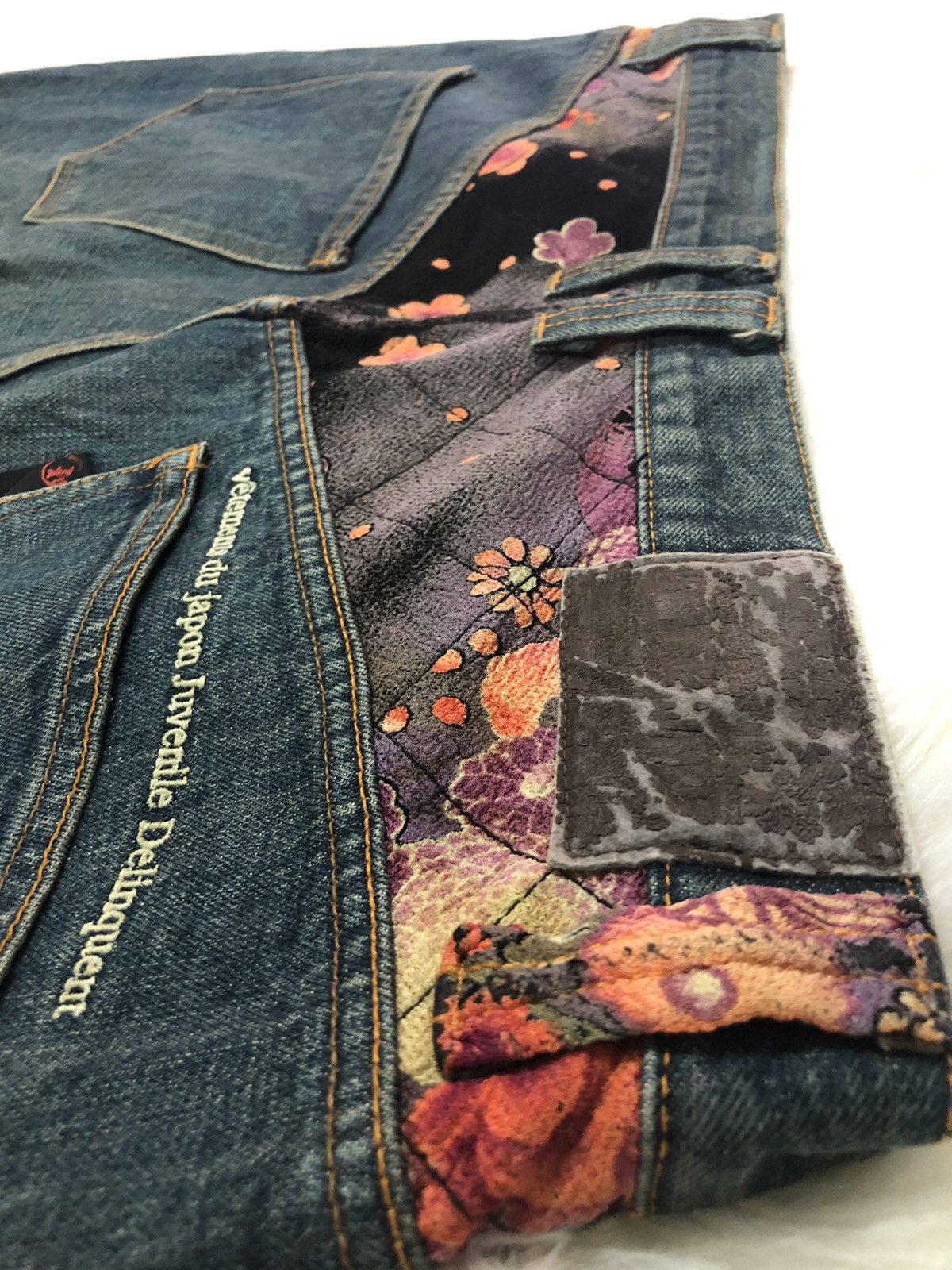 Designer × Japanese Brand Juvenile Delinquent baggy denim Size US 35 - 14 Thumbnail