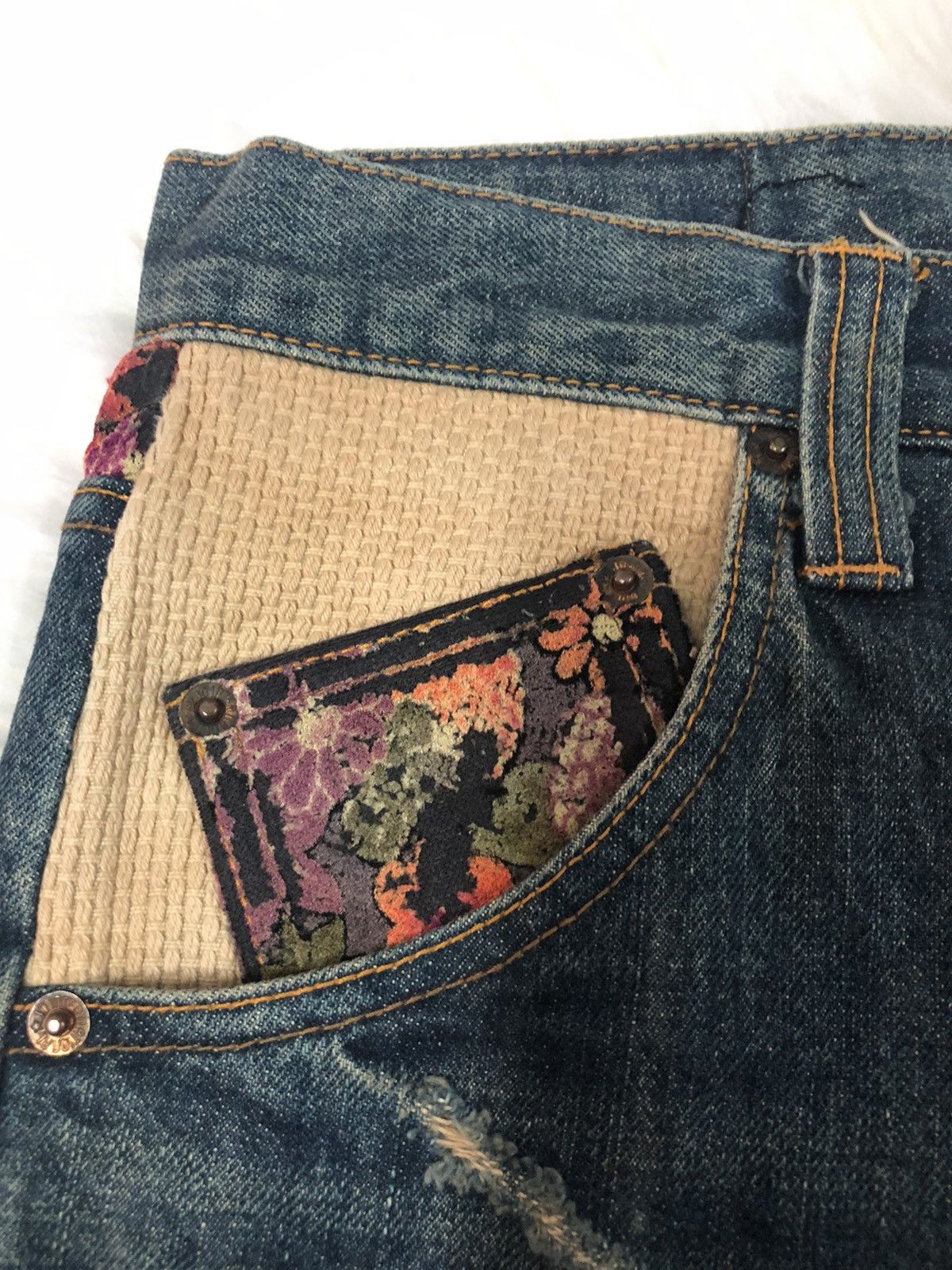 Designer × Japanese Brand Juvenile Delinquent baggy denim Size US 35 - 5 Thumbnail