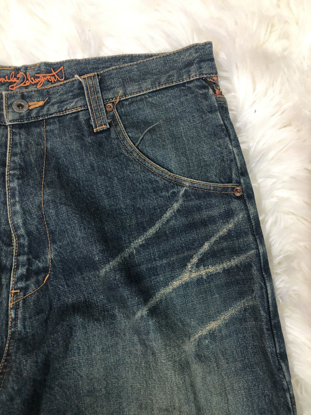 Designer × Japanese Brand Juvenile Delinquent baggy denim Size US 35 - 3 Thumbnail