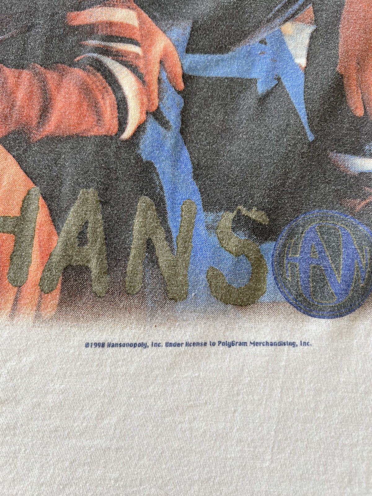 Band Tees Vintage 1998 Hanson Pop Rock Band White Tee Size US M / EU 48-50 / 2 - 5 Thumbnail