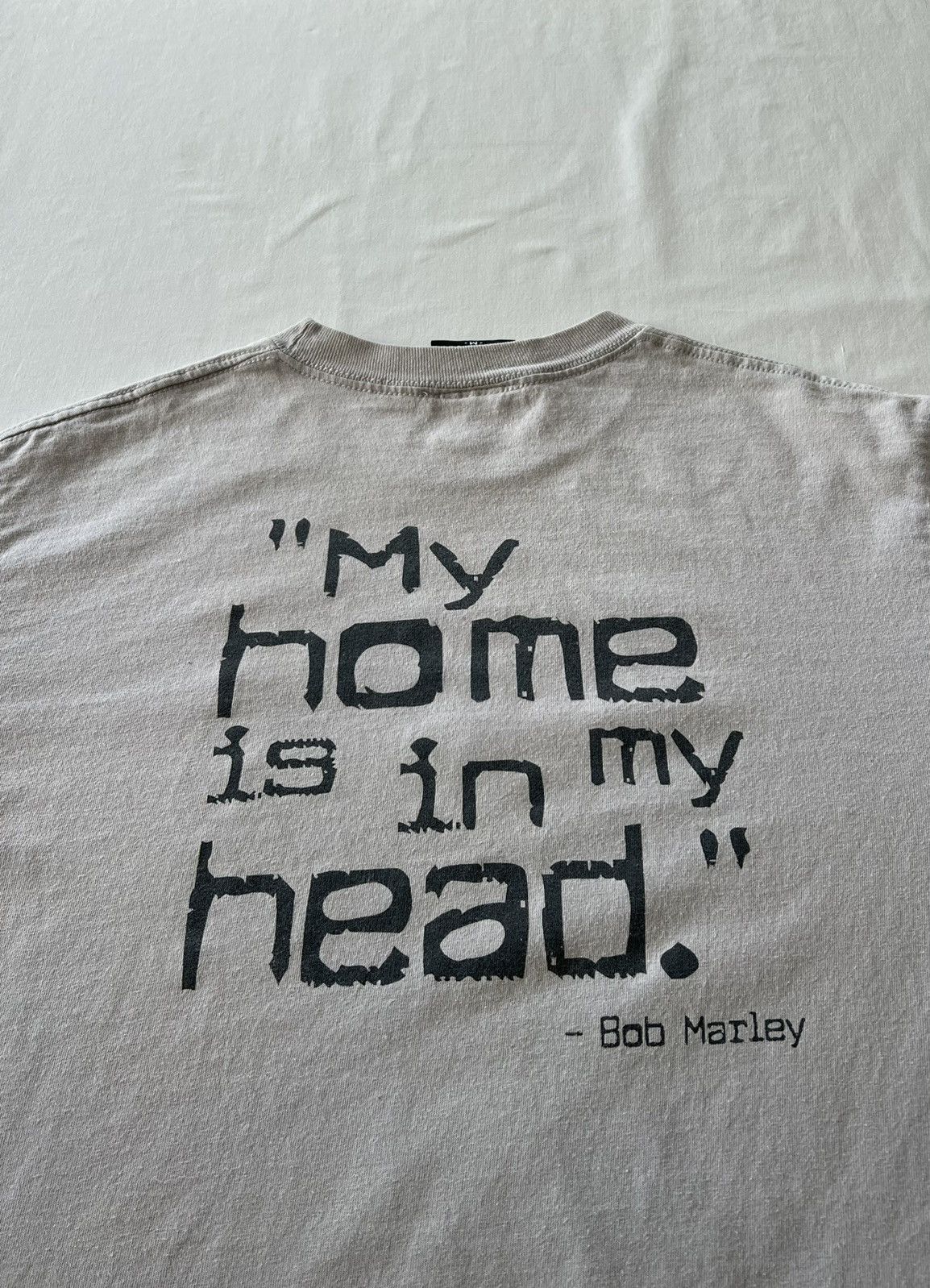 Band Tees Vintage 2003 Bob Marley Jamaica Zion White Tee Size US M / EU 48-50 / 2 - 13 Thumbnail