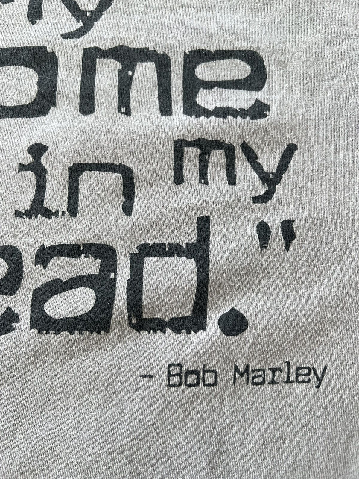 Band Tees Vintage 2003 Bob Marley Jamaica Zion White Tee Size US M / EU 48-50 / 2 - 14 Thumbnail