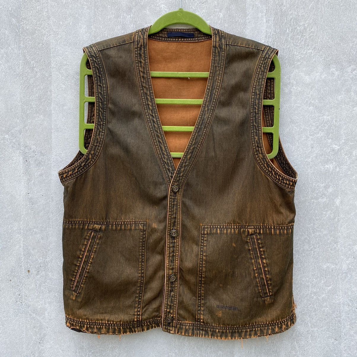 Other Lancel Paris Distress Waxed Vest Size US L / EU 52-54 / 3 - 1 Thumbnail