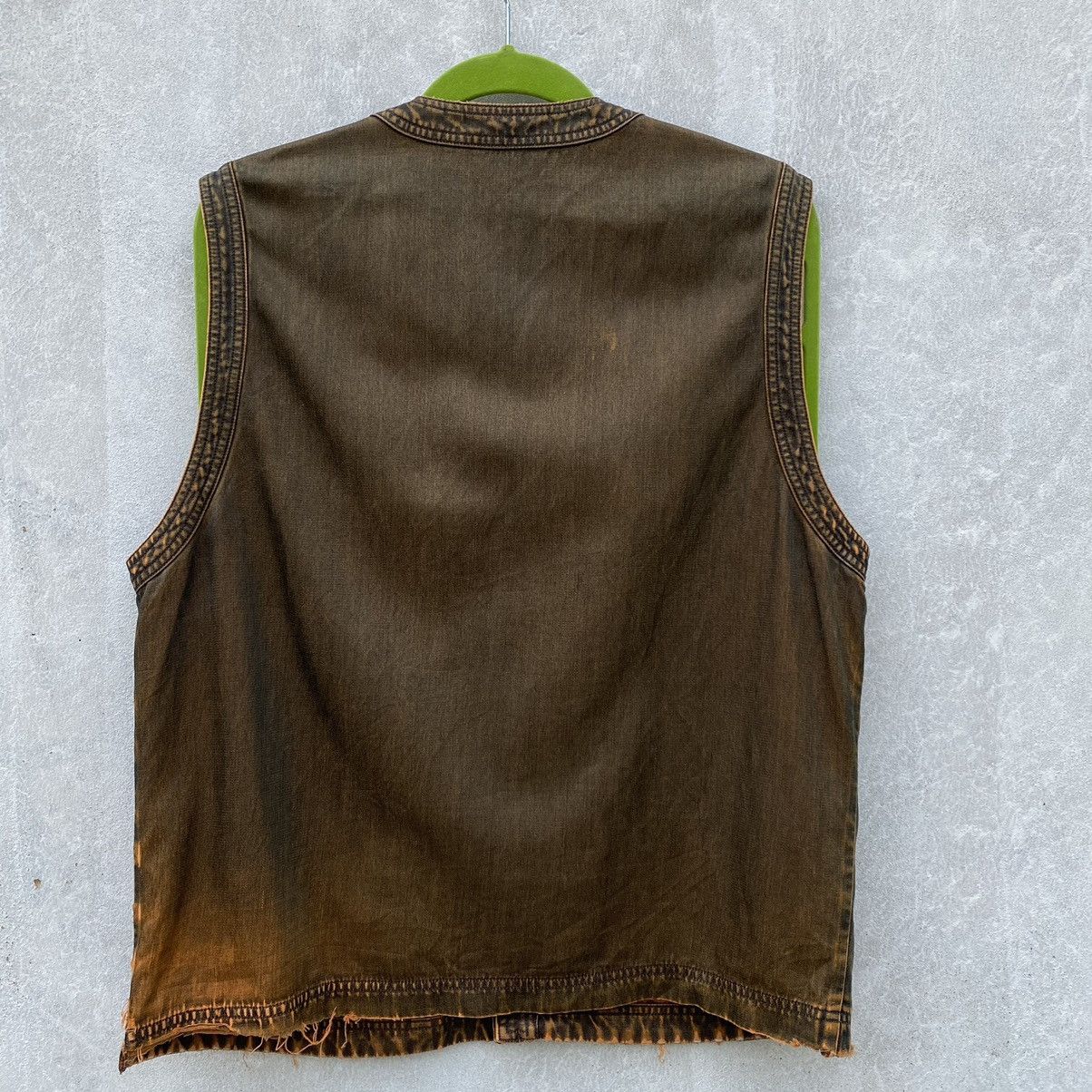 Other Lancel Paris Distress Waxed Vest Size US L / EU 52-54 / 3 - 2 Thumbnail