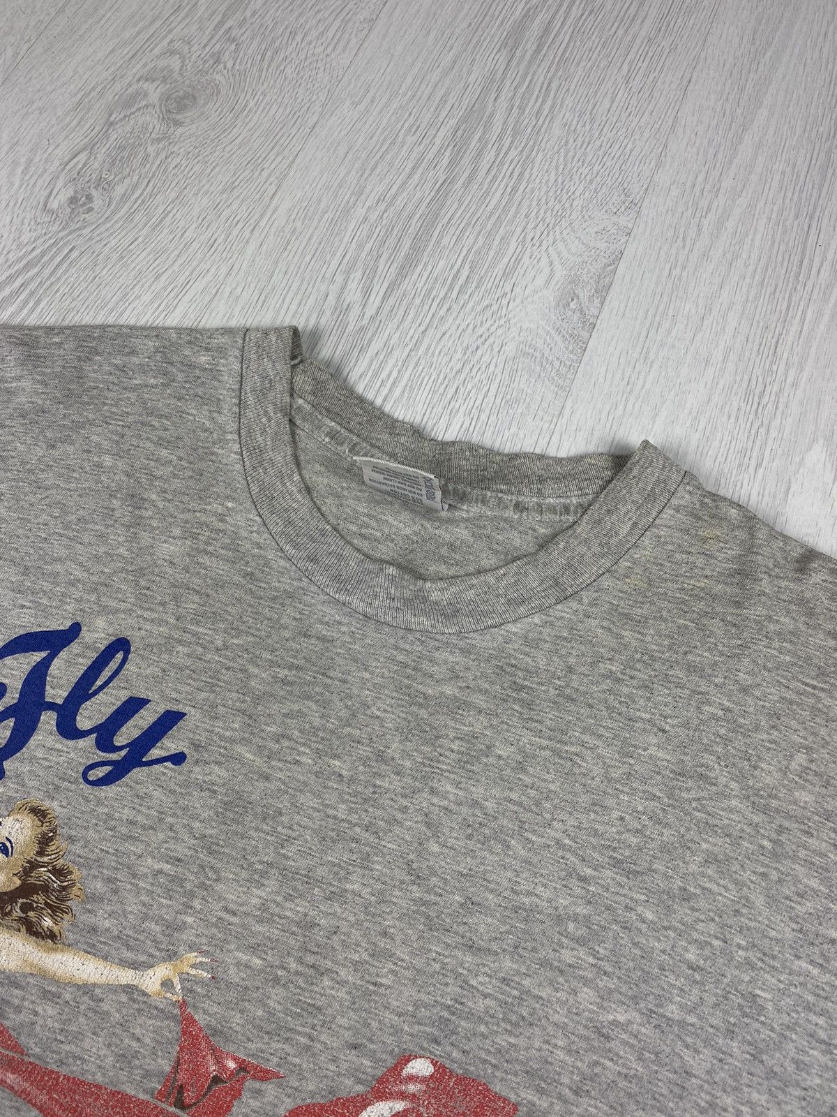 Band Tees Vintage 90s Fly Virgin Atlantic Princess Diana T Shirt Tee Size US XL / EU 56 / 4 - 8 Thumbnail