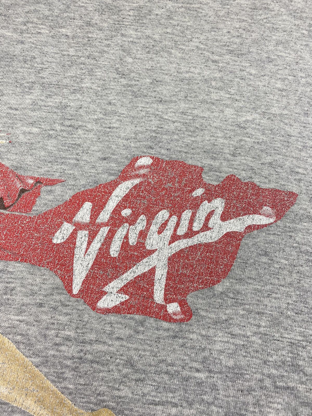 Band Tees Vintage 90s Fly Virgin Atlantic Princess Diana T Shirt Tee Size US XL / EU 56 / 4 - 5 Thumbnail