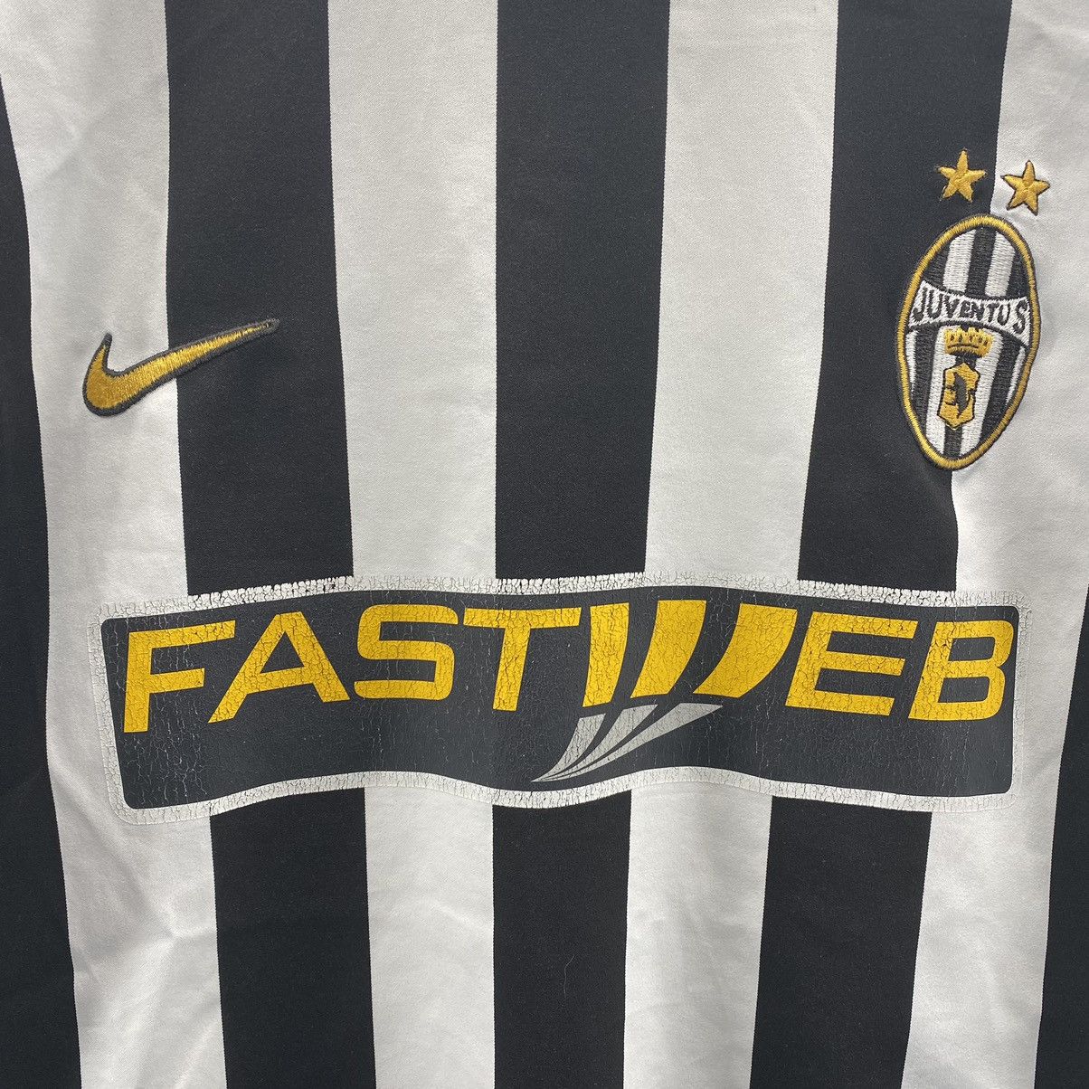 Nike Juventus FC 2003 2004 Home Football Soccer Jersey Kit Juve Size US S / EU 44-46 / 1 - 3 Thumbnail