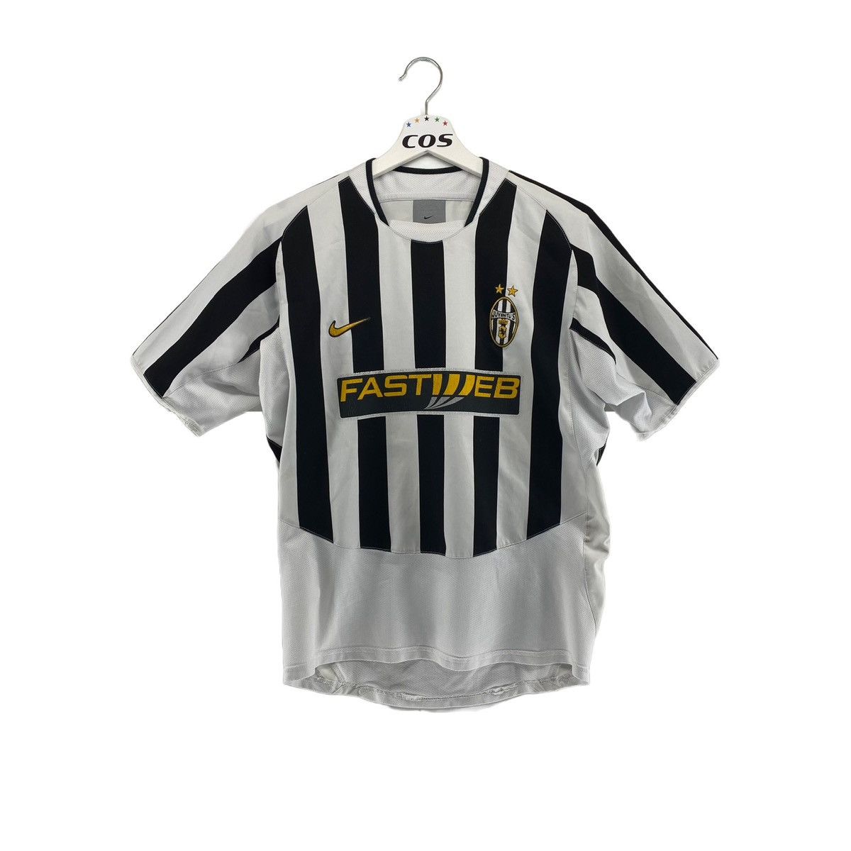 Nike Juventus FC 2003 2004 Home Football Soccer Jersey Kit Juve Size US S / EU 44-46 / 1 - 1 Thumbnail