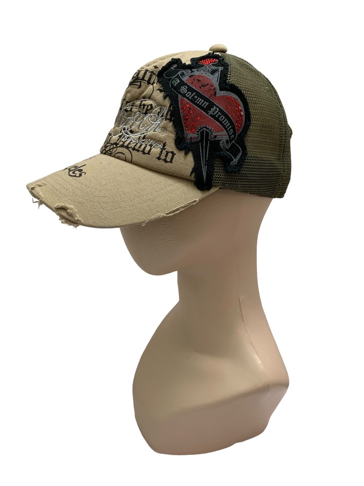 Von Dutch RARE ‼️ Von Dutch Los Angeles Distressed Hat Cap Size ONE SIZE - 2 Thumbnail