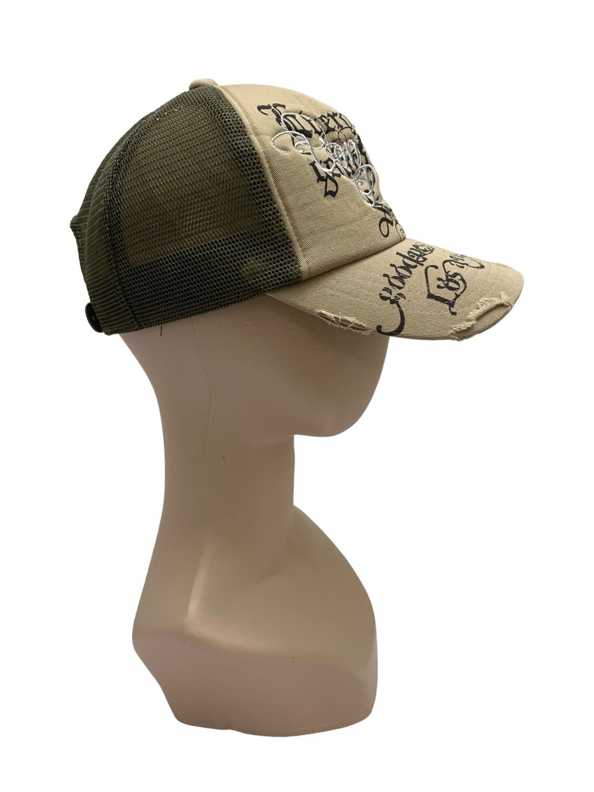 Von Dutch RARE ‼️ Von Dutch Los Angeles Distressed Hat Cap Size ONE SIZE - 3 Thumbnail