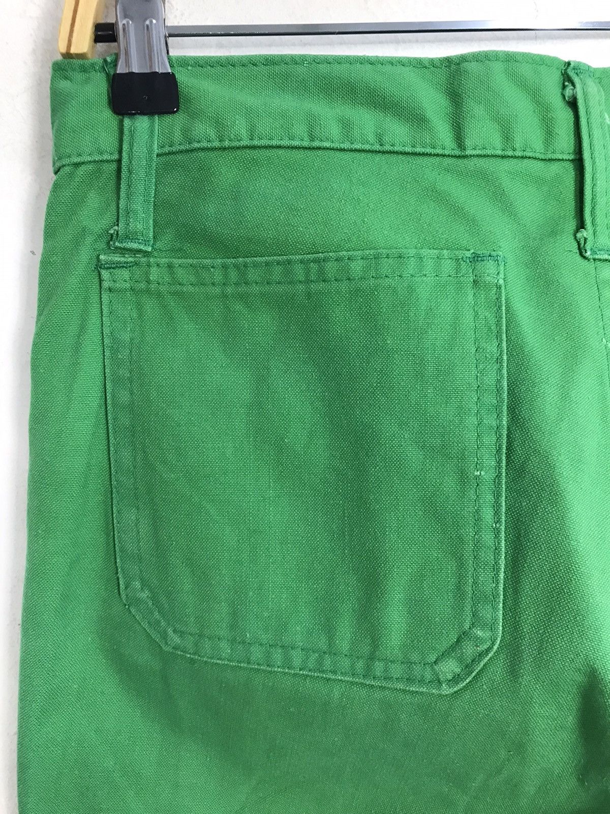 Japanese Brand × Vintage Vintage Elstar 70s 80s Design Bootcut Green Colour Style Size US 30 / EU 46 - 5 Thumbnail