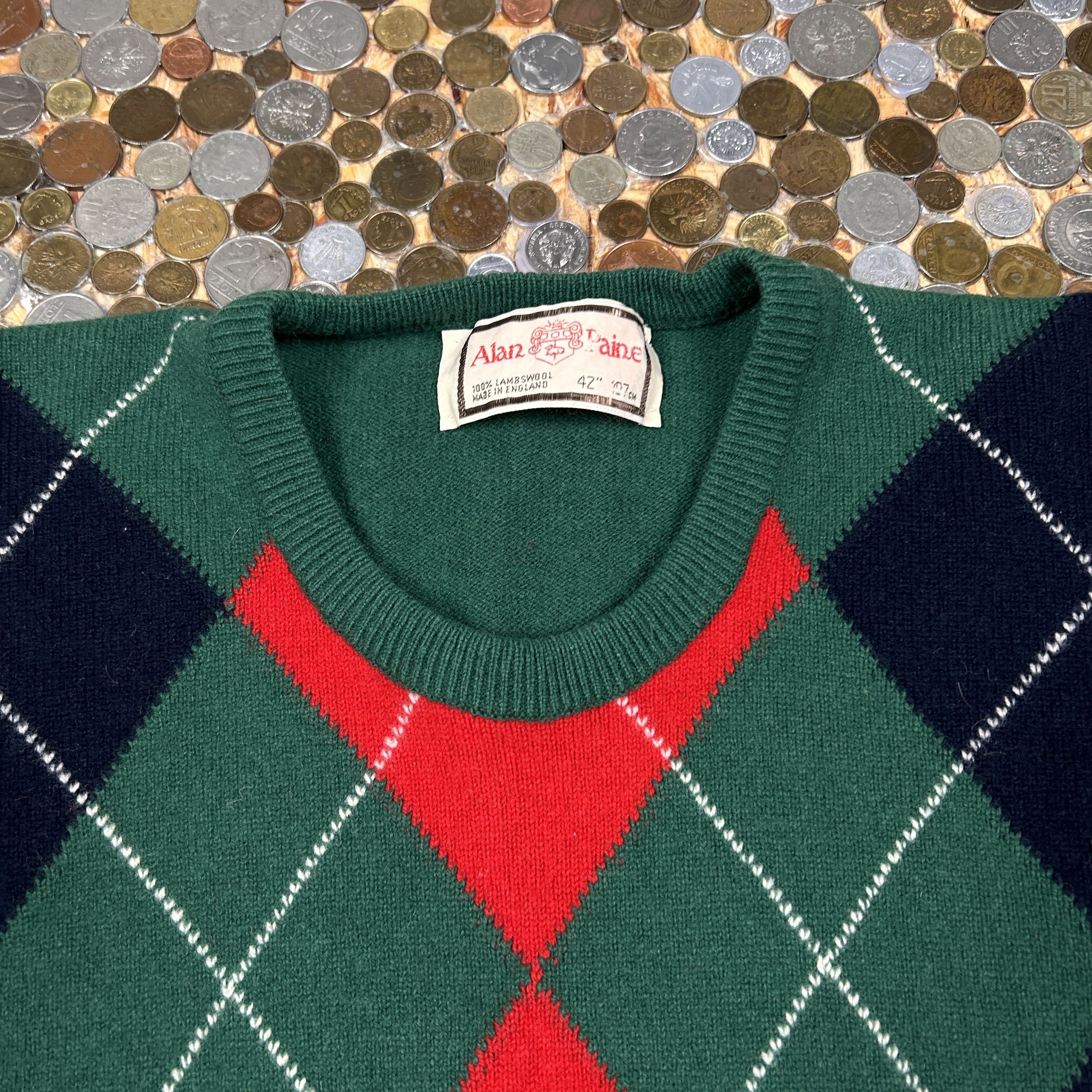 Vintage Vintage Sweater Alan Paine 90's Size US M / EU 48-50 / 2 - 3 Thumbnail