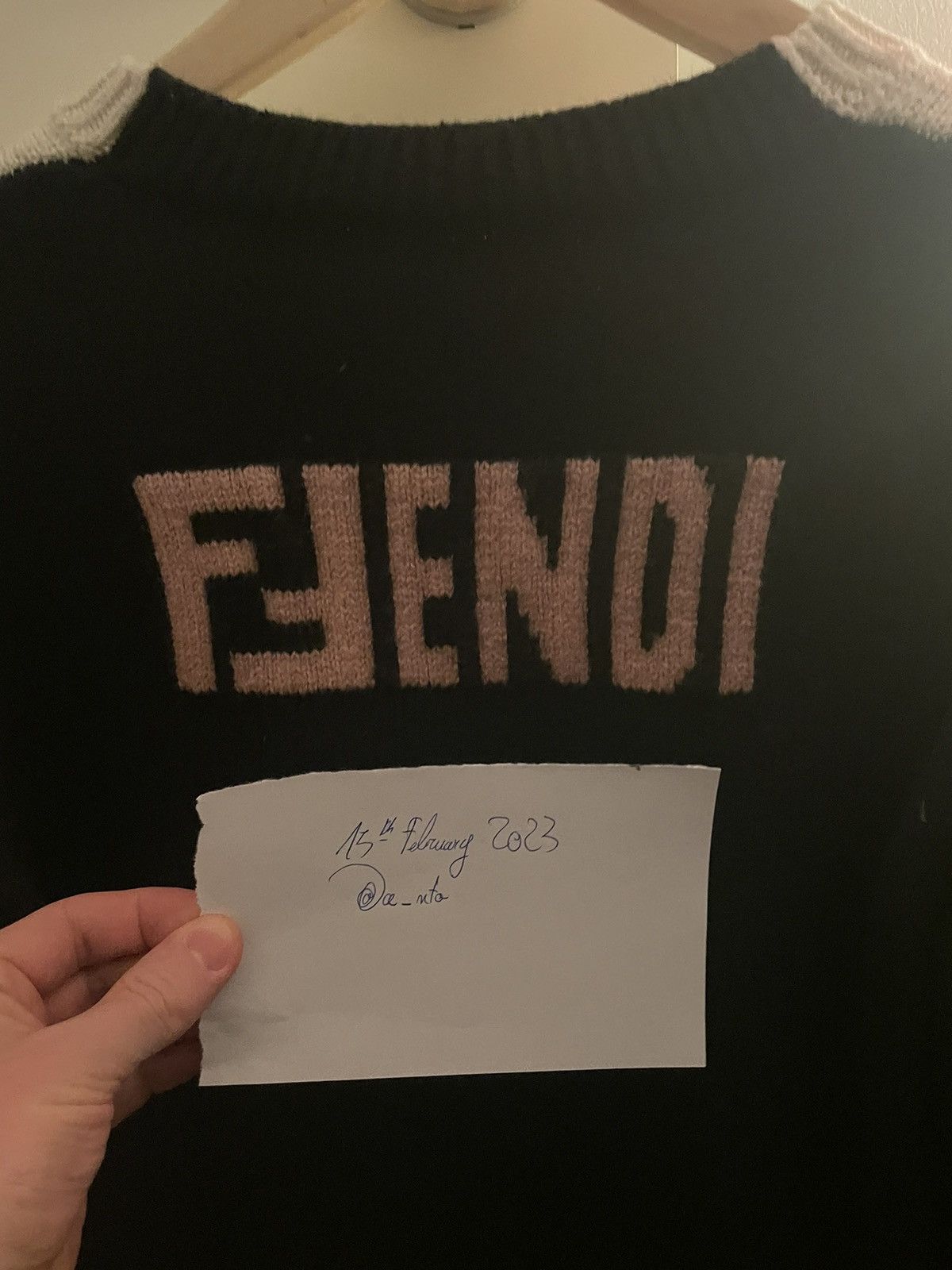 Fendi Fendi Freedom Sweater Grailed