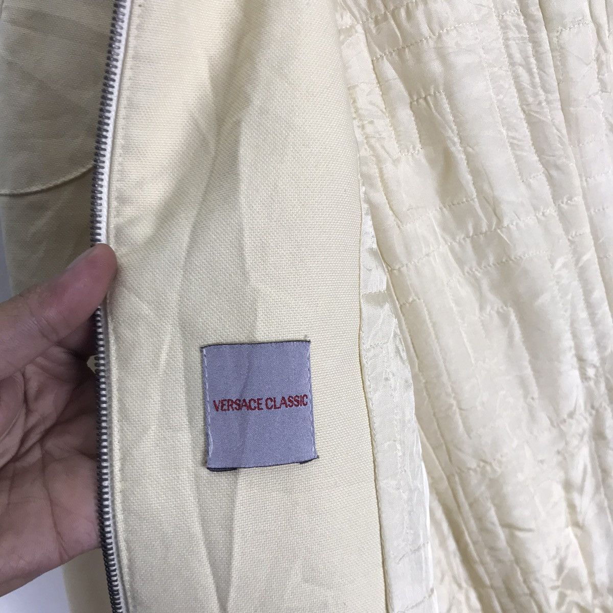Versace Versace Classic Zipper Long Jacket Size M / US 6-8 / IT 42-44 - 13 Thumbnail