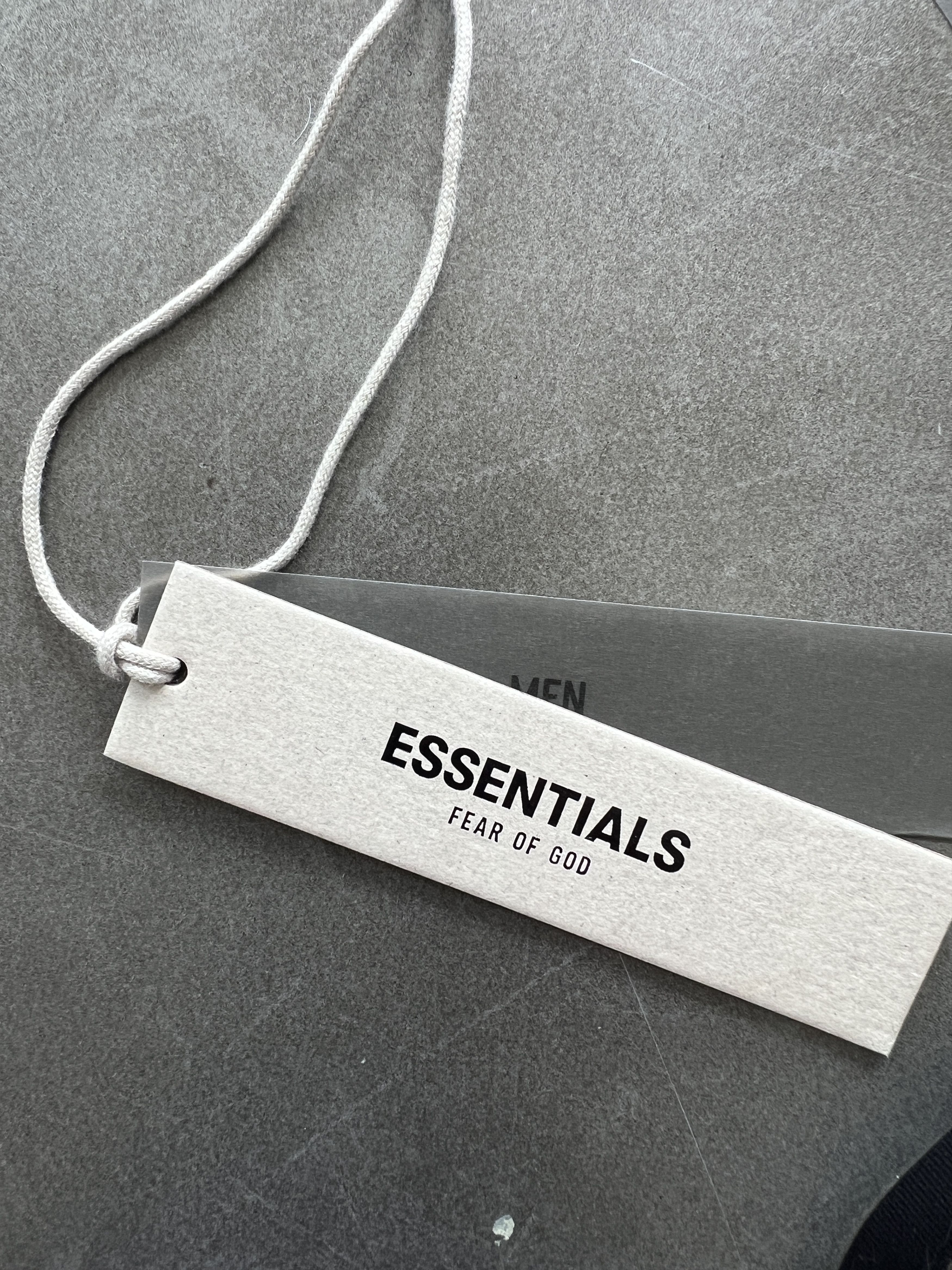 Essentials Straight-Leg Logo-Flocked Cotton Jersey Drawstring Shorts Size US 34 / EU 50 - 14 Thumbnail