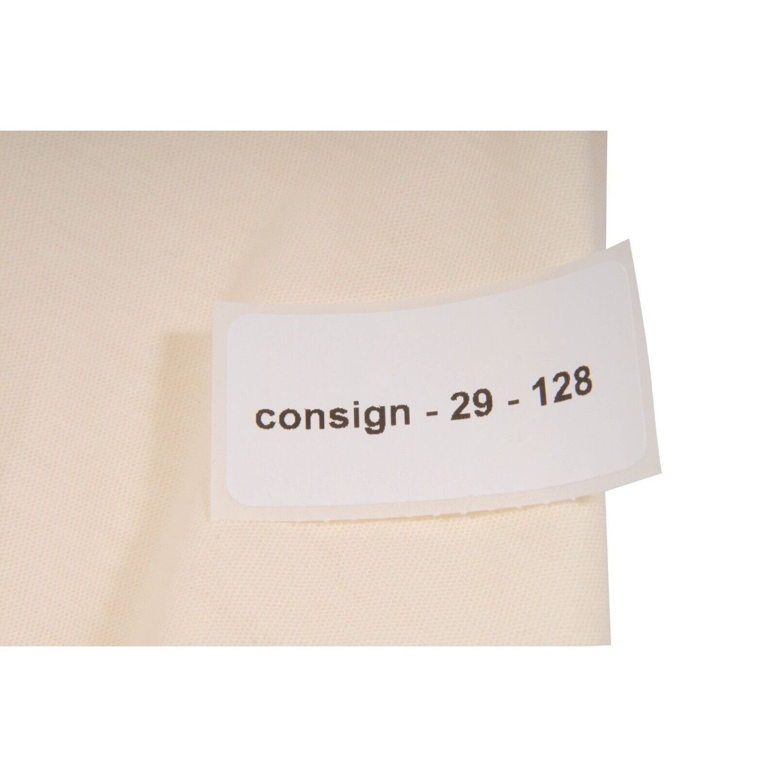 Cream Red Shark Logo T Shirt