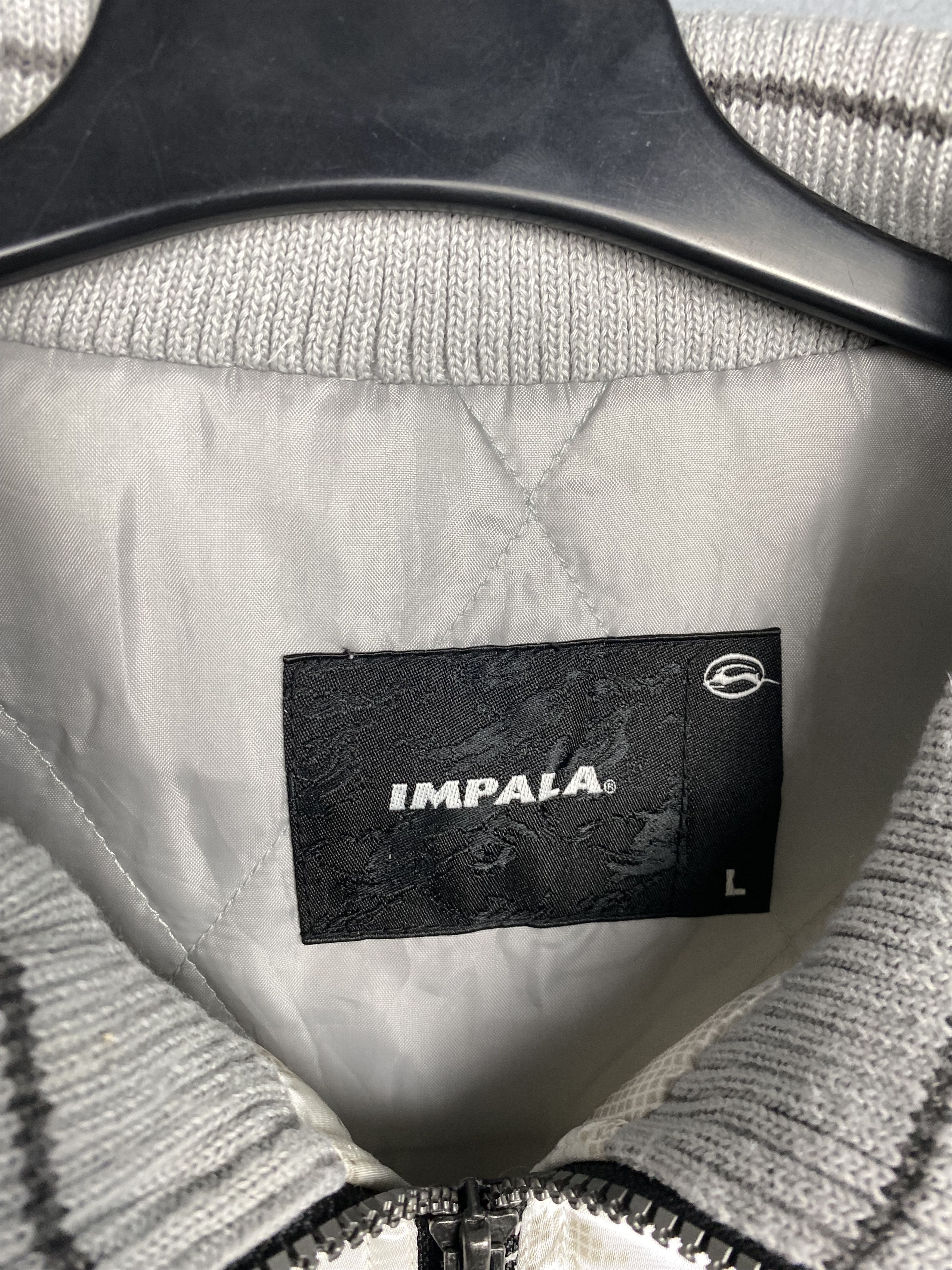 Japanese Brand Vintage Chevy Chevrolet Impala USA Nylon Bomber Jacket Size US L / EU 52-54 / 3 - 4 Thumbnail