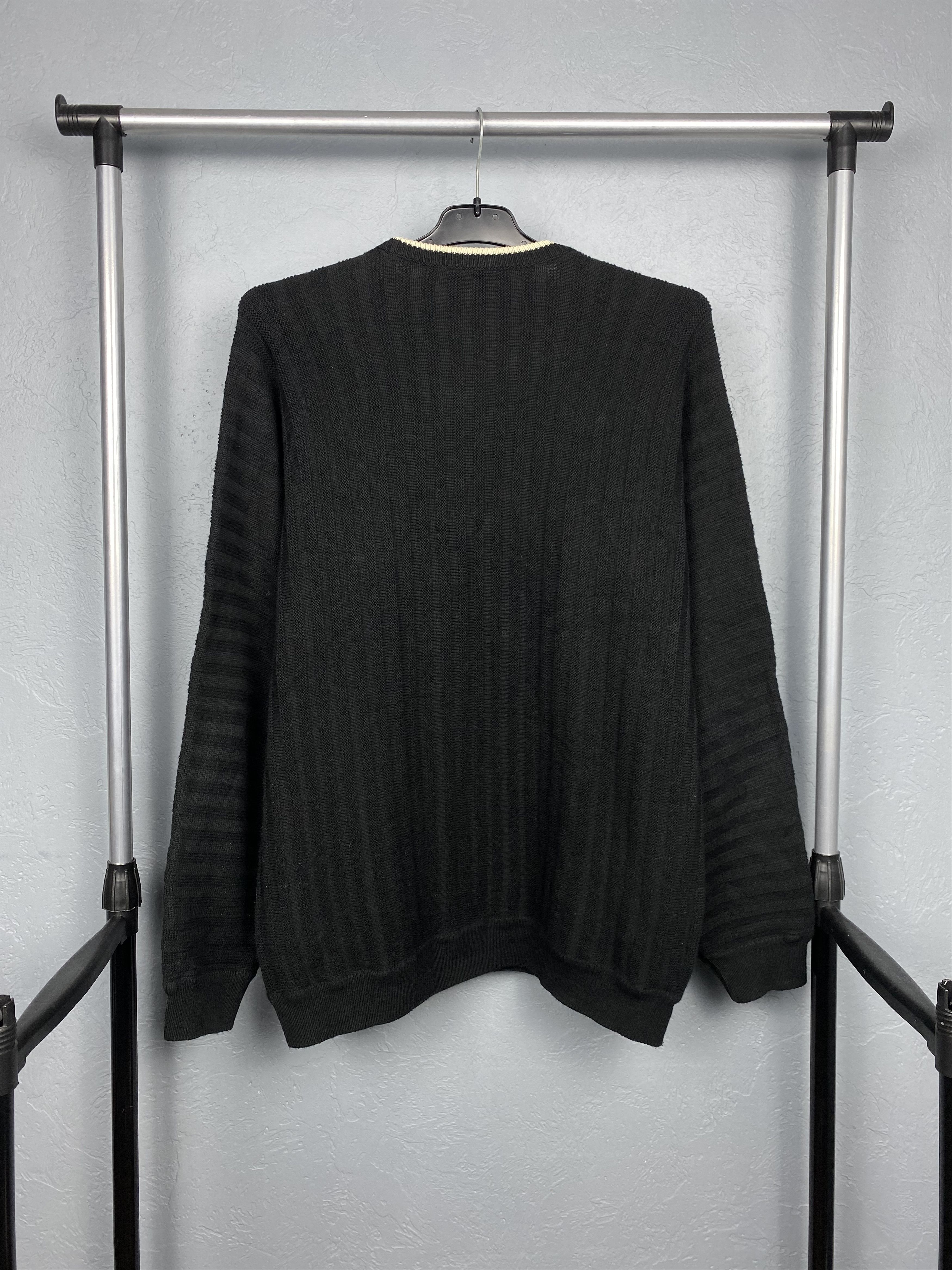 Carlo Colucci × Vintage Carlo Colucci Vintage Mens Cotton Knit Sweater Size US L / EU 52-54 / 3 - 7 Thumbnail