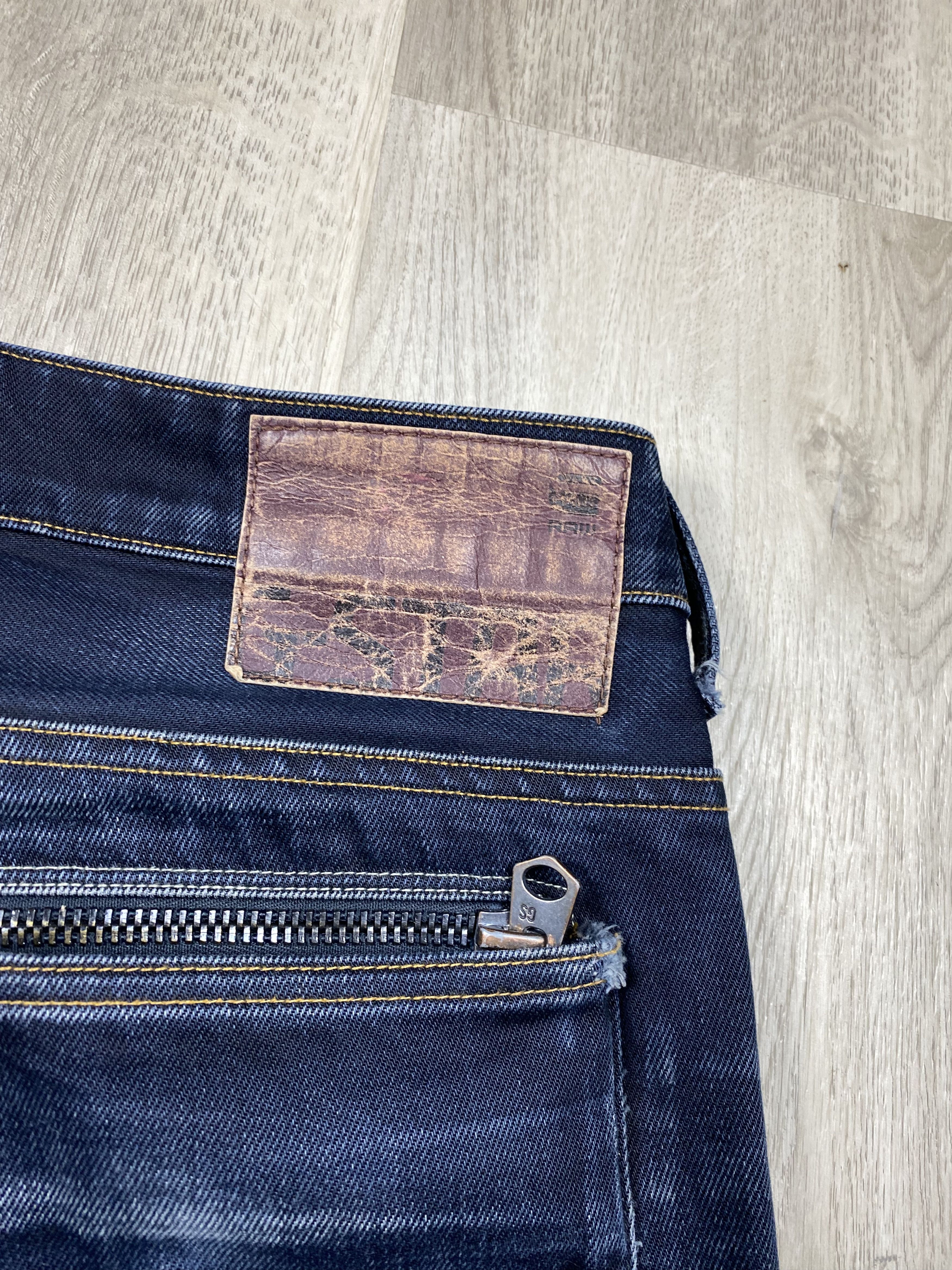 G-Star G Star Raw Vintage Faded Mens Denim Pants Jeans Size US 34 / EU 50 - 3 Thumbnail