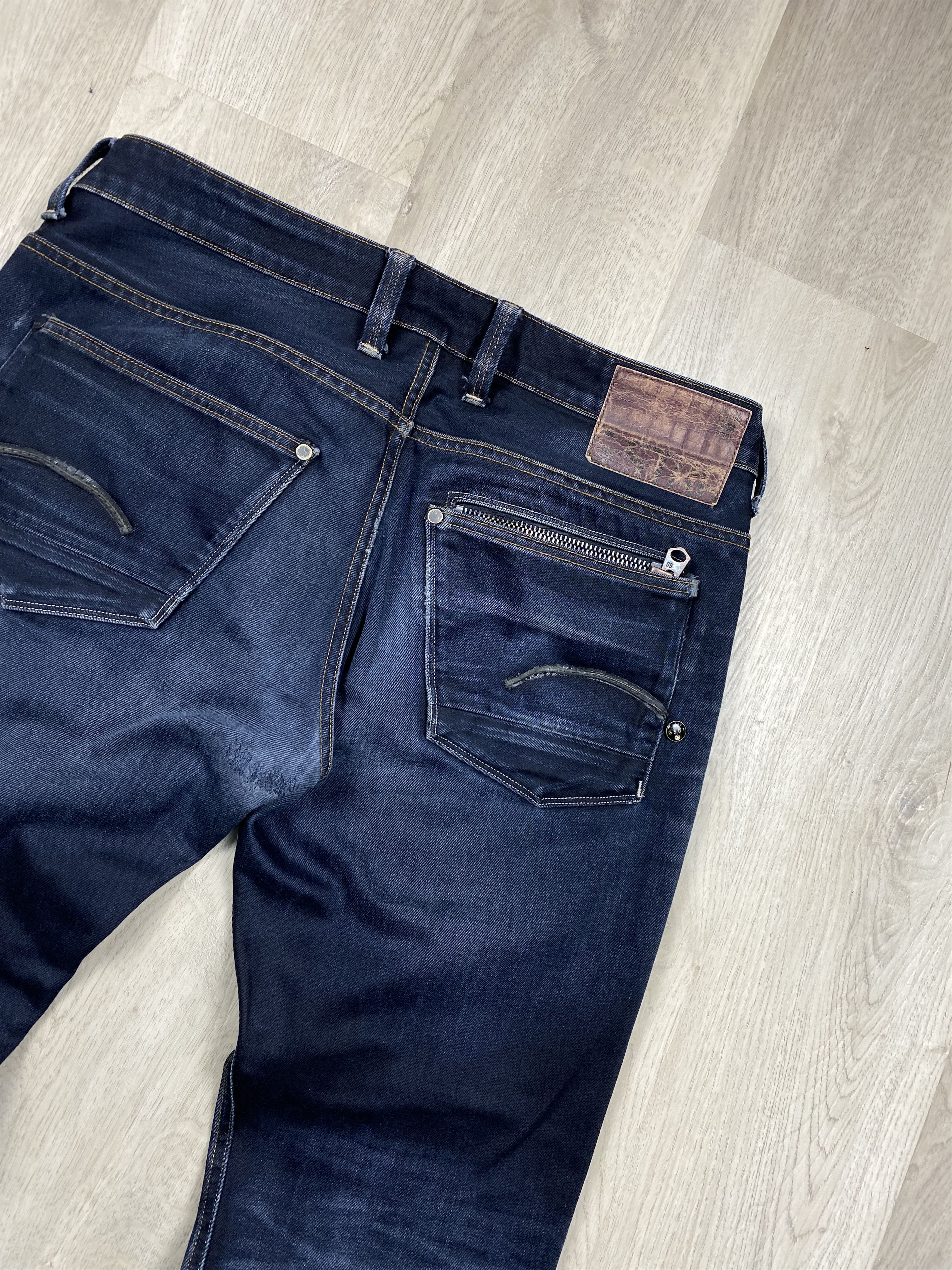 G-Star G Star Raw Vintage Faded Mens Denim Pants Jeans Size US 34 / EU 50 - 2 Thumbnail