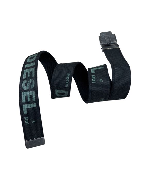 Diesel Y2K Diesel Buckle Spell Logo Belt Grailed