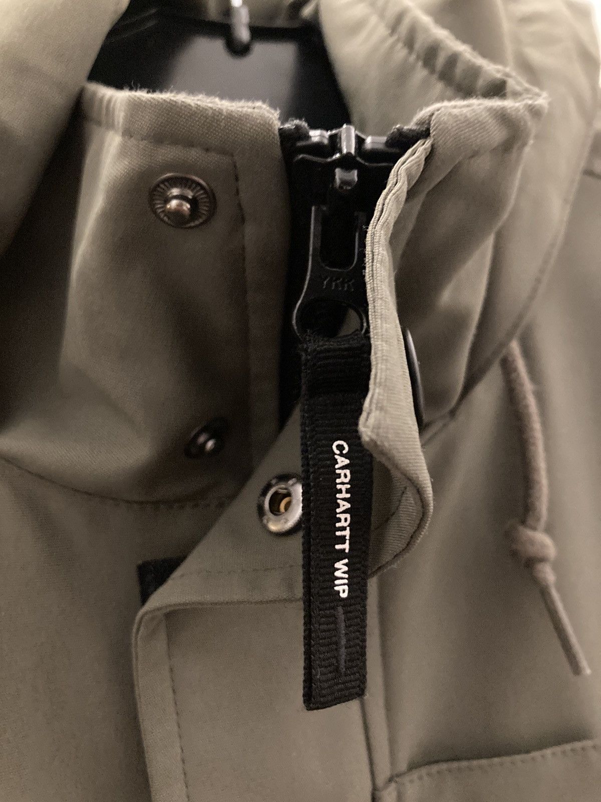 Carhartt Wip Elmwood Jacket (Khaki/ Sz. L) Size US L / EU 52-54 / 3 - 4 Thumbnail