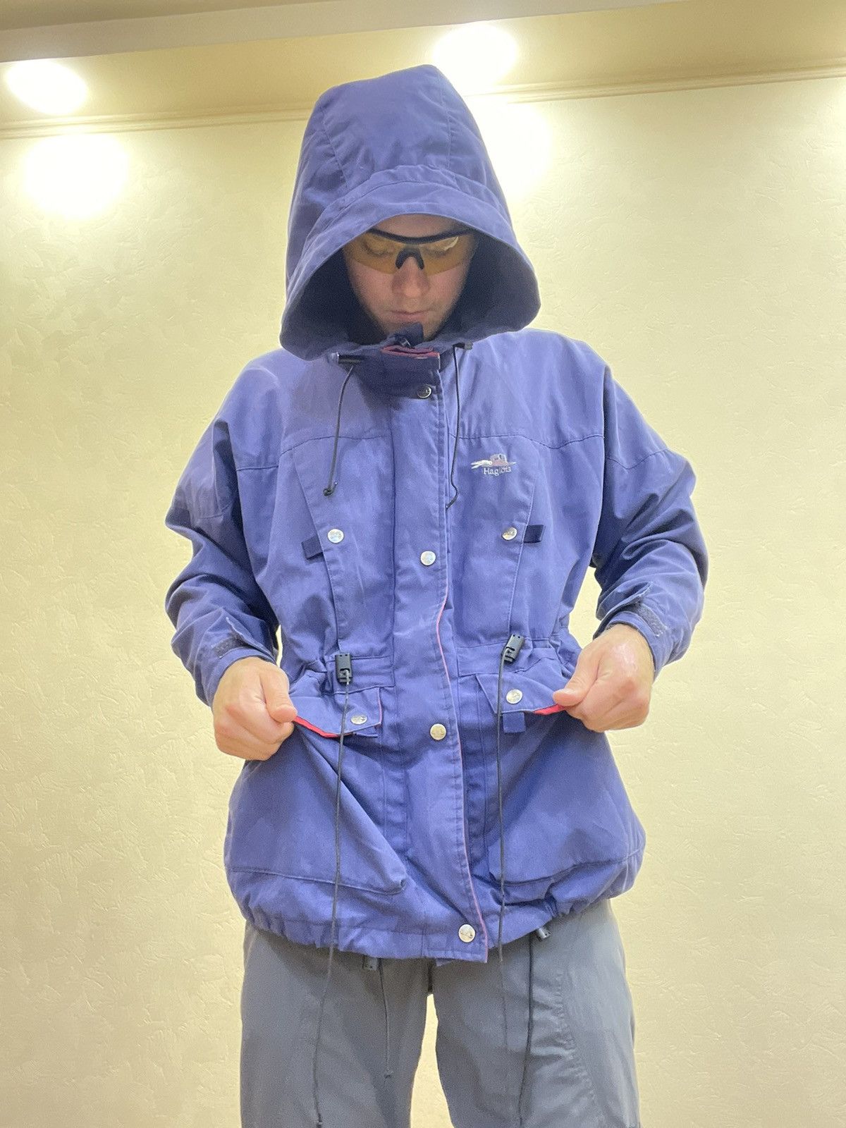 Vintage Vintage HAGLOFS Mountain Jacket Parka violet Size US S / EU 44-46 / 1 - 7 Thumbnail