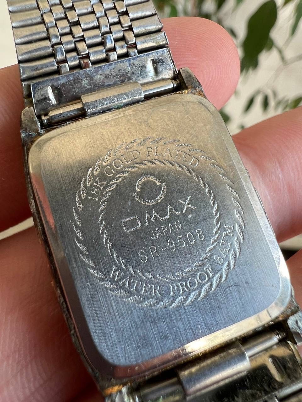 Japanese Brand Vintage Japanese style 80s Omax Watch Futuristic Bracelet Size ONE SIZE - 6 Thumbnail