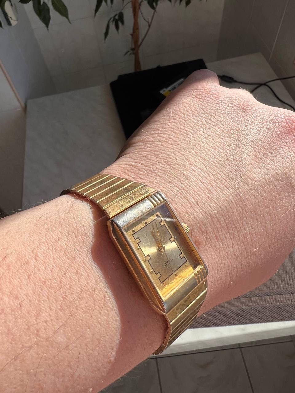 Japanese Brand × Vintage Vintage Japanese style 80s Watch Futuristic Bracelet Japan Size ONE SIZE - 1 Thumbnail