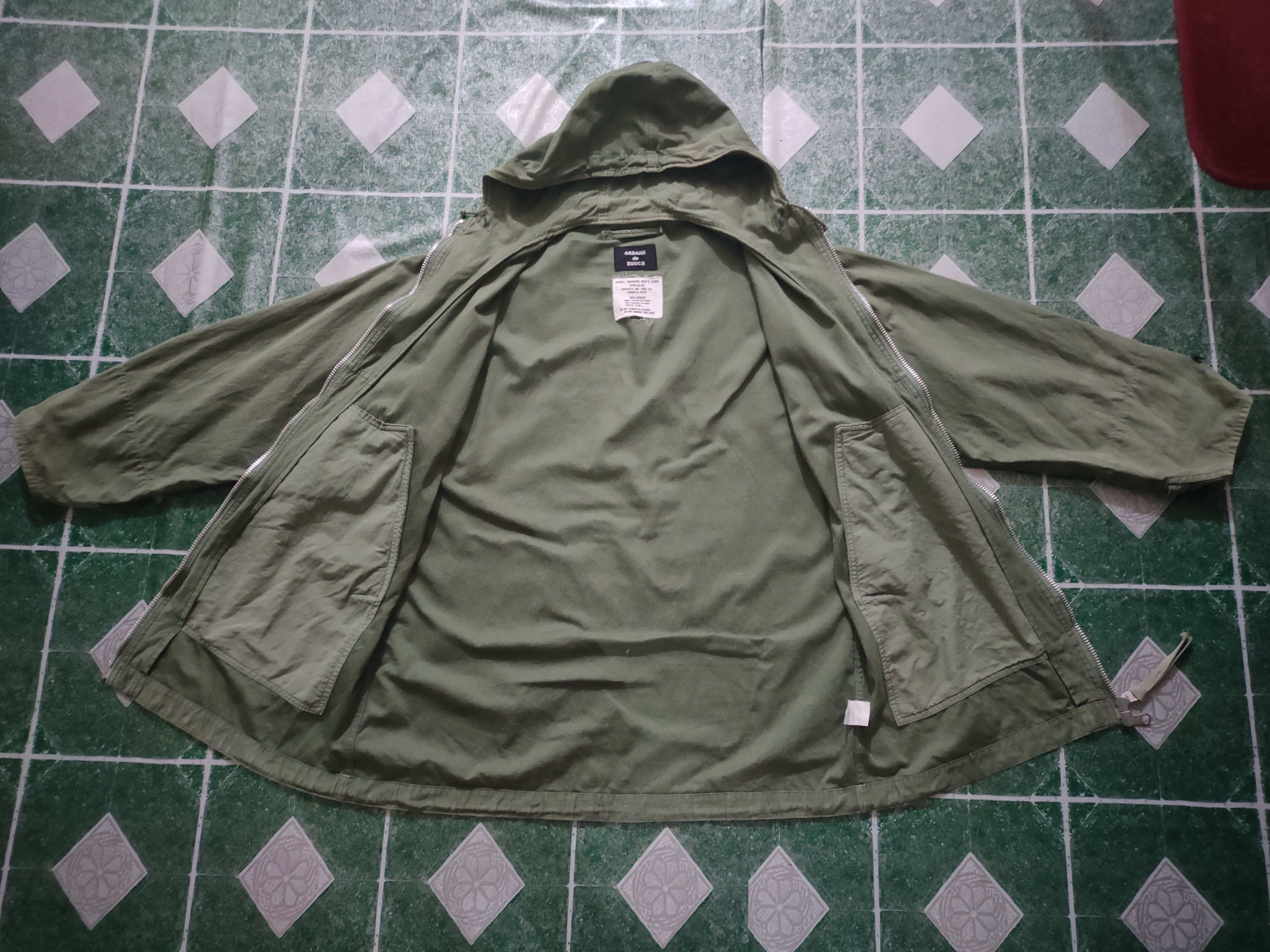 CABANE de ZUCCa Type CZ-82 Cabane De Zucca Hoodie Long Jacket Army Style Size US L / EU 52-54 / 3 - 5 Thumbnail