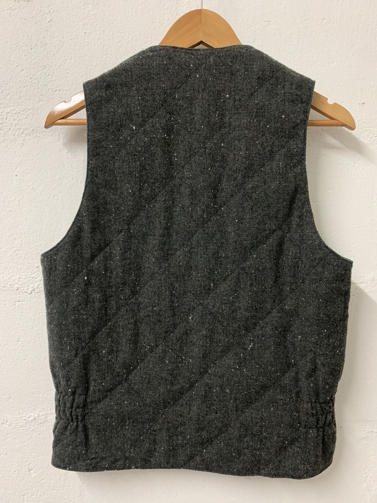 Japanese Brand Kaptain Sunshine Vest Wool Size 36S - 4 Thumbnail
