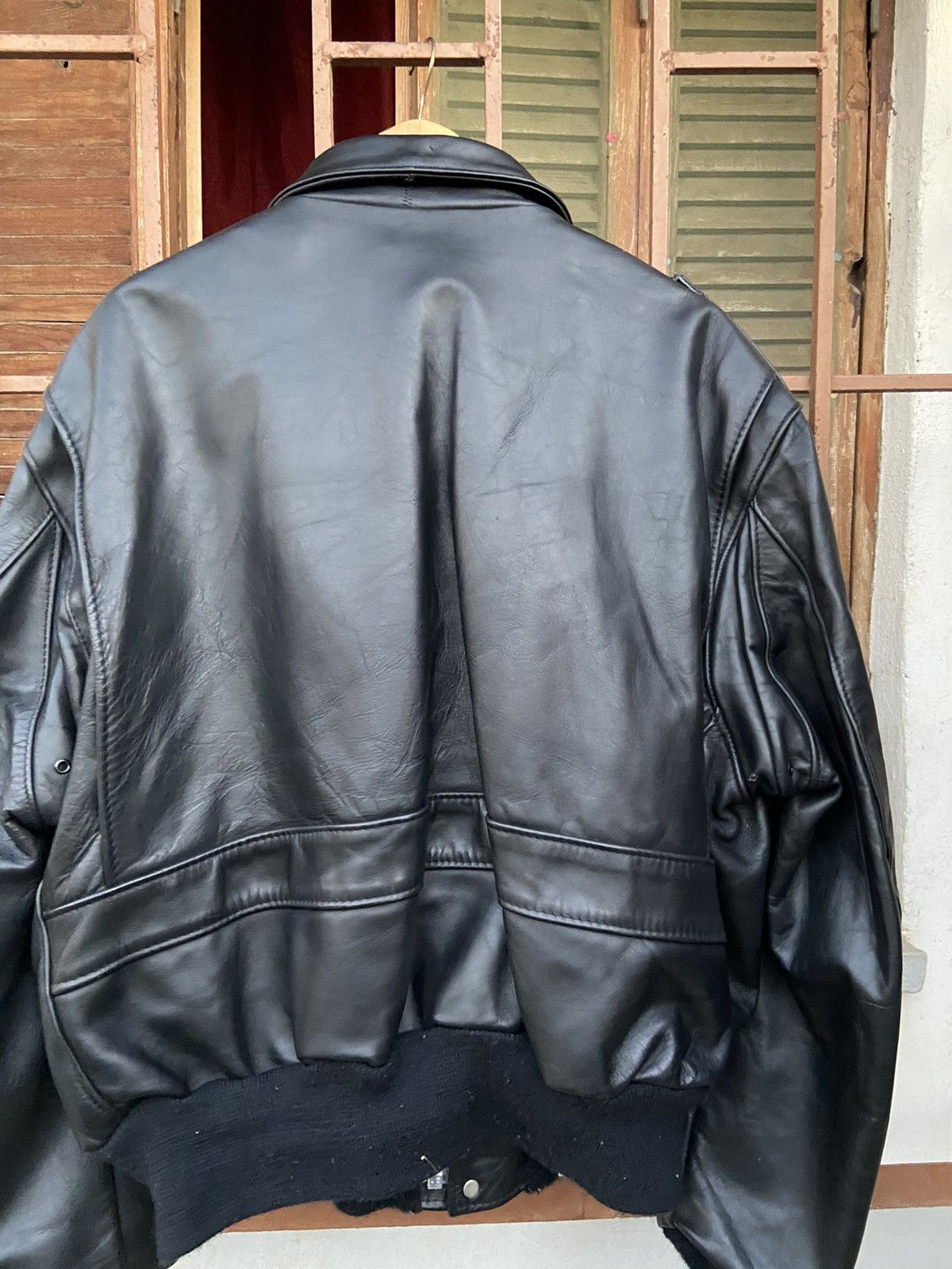 Schott Final drop❌Vintage Schott 184SM leather jacket made in USA Size US L / EU 52-54 / 3 - 4 Thumbnail