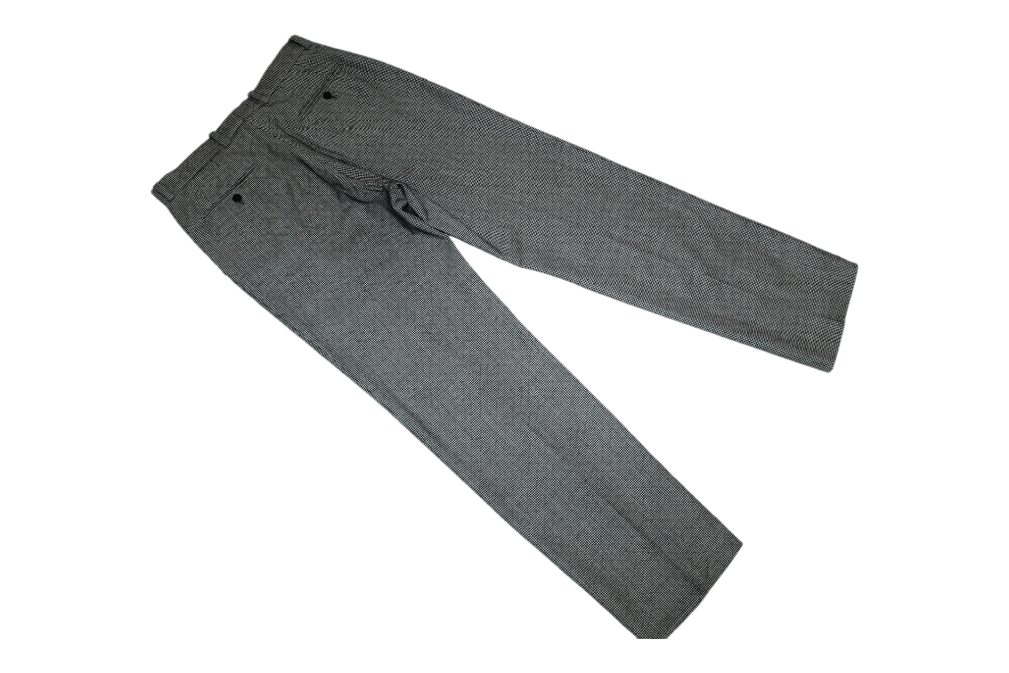 Versace 💥80's Early Gianni Versace Houndstooth Wool Trousers Size US 32 / EU 48 - 4 Thumbnail