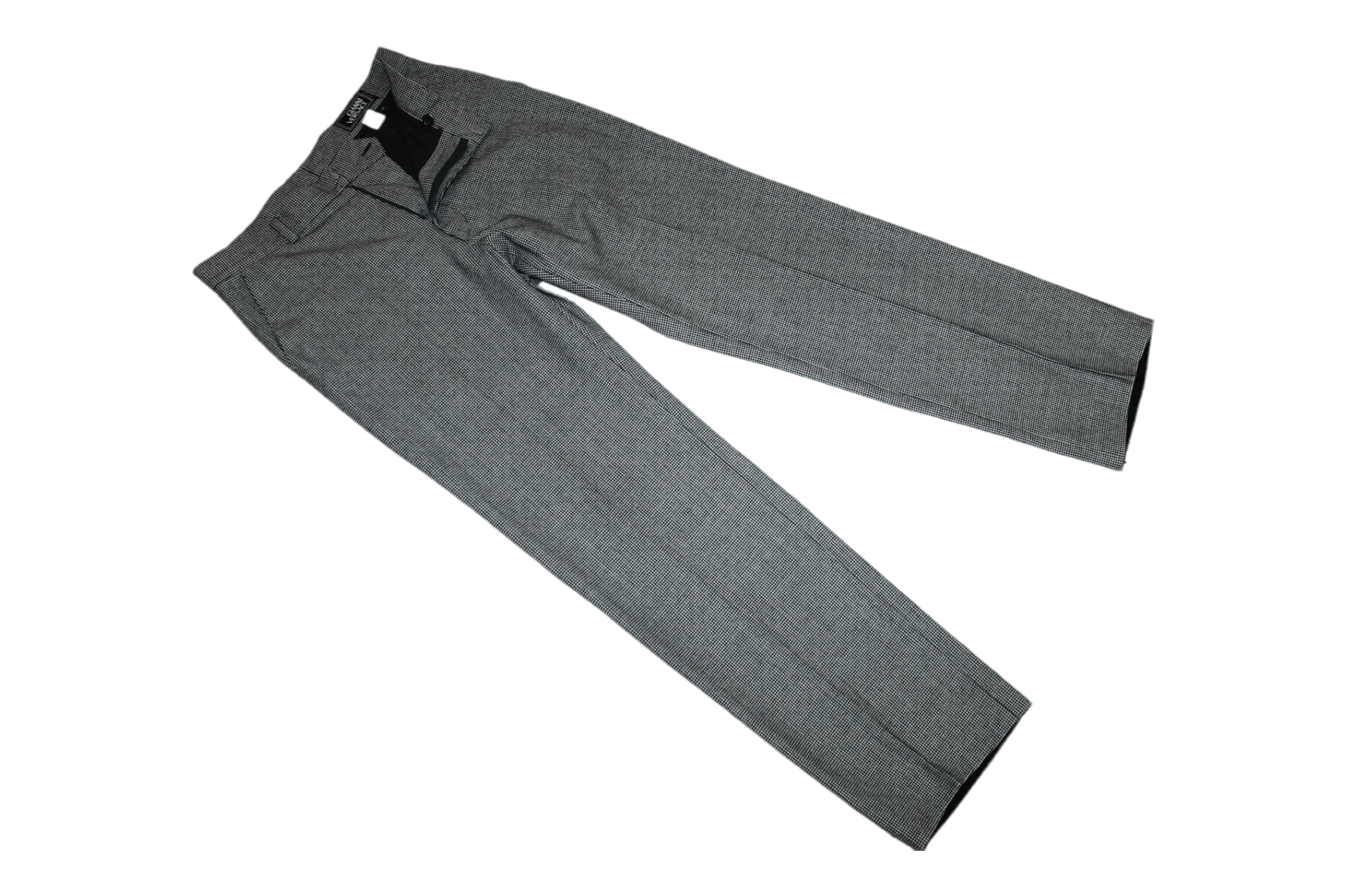 Versace 💥80's Early Gianni Versace Houndstooth Wool Trousers Size US 32 / EU 48 - 3 Thumbnail