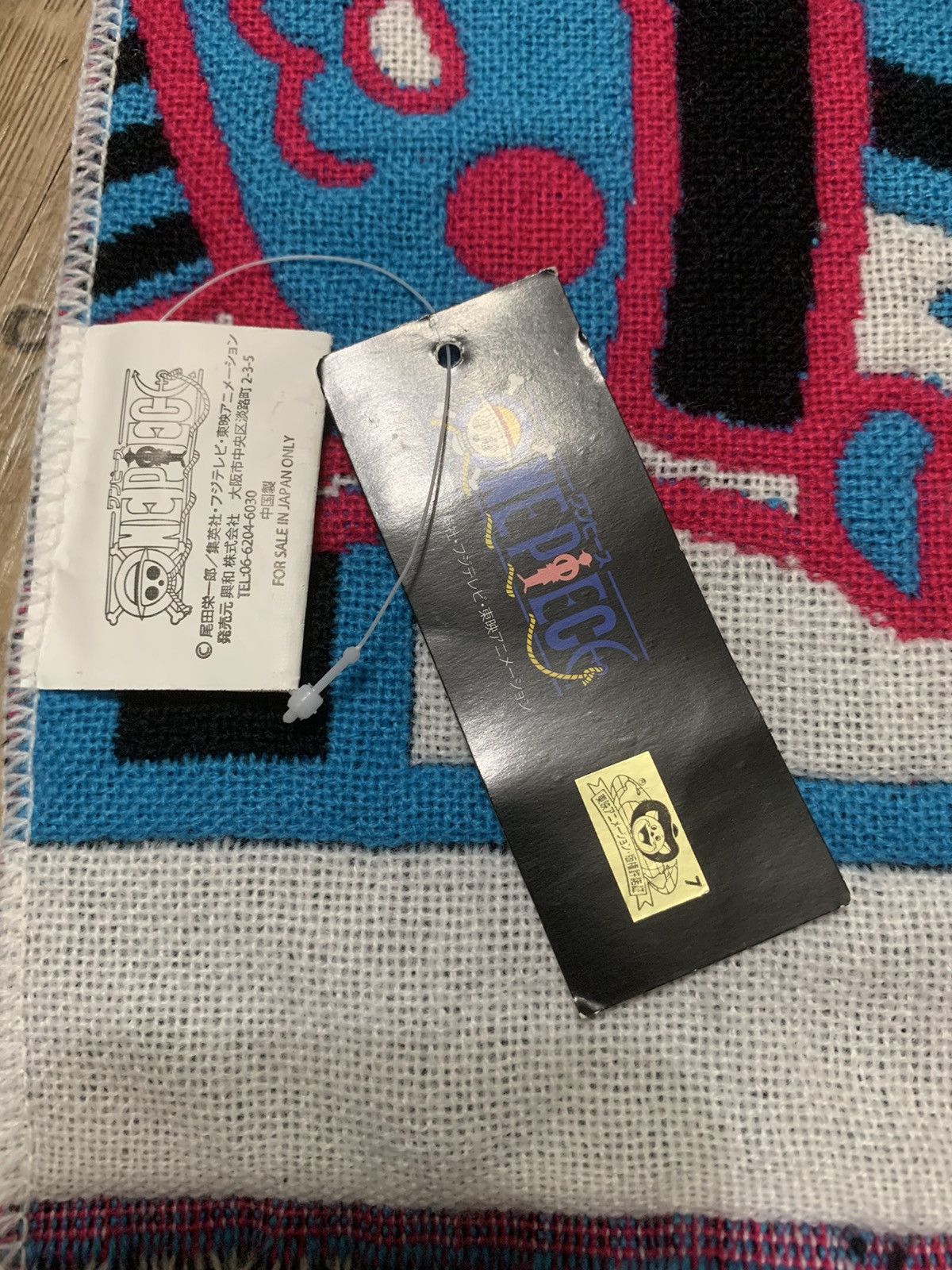 Anime × Cartoon Network × Japanese Brand 🇯🇵 ONE PIECE Scarf Muffler Wool Cashmere Size ONE SIZE - 6 Thumbnail
