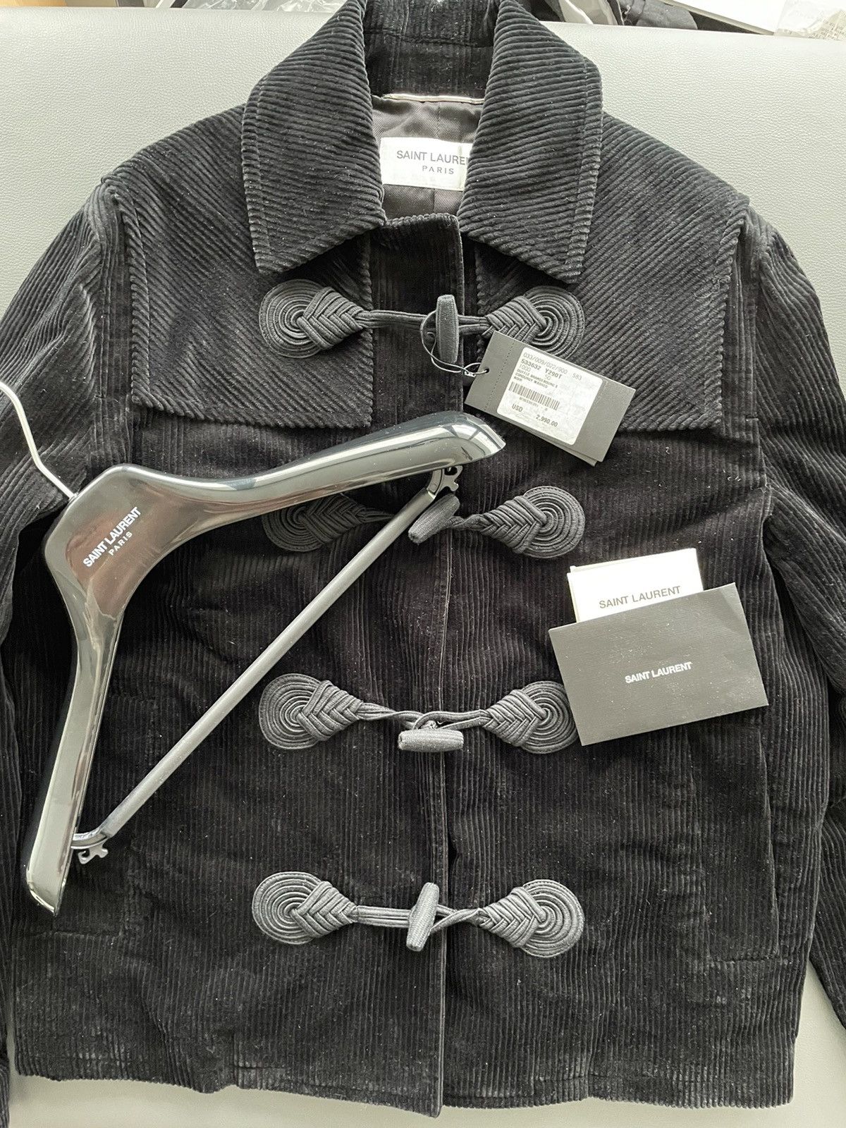Hedi Slimane × Saint Laurent Paris × Yves Saint Laurent $3,500+Limited Edition Saint Laurent Corduroy Jacket Size US M / EU 48-50 / 2 - 12 Thumbnail
