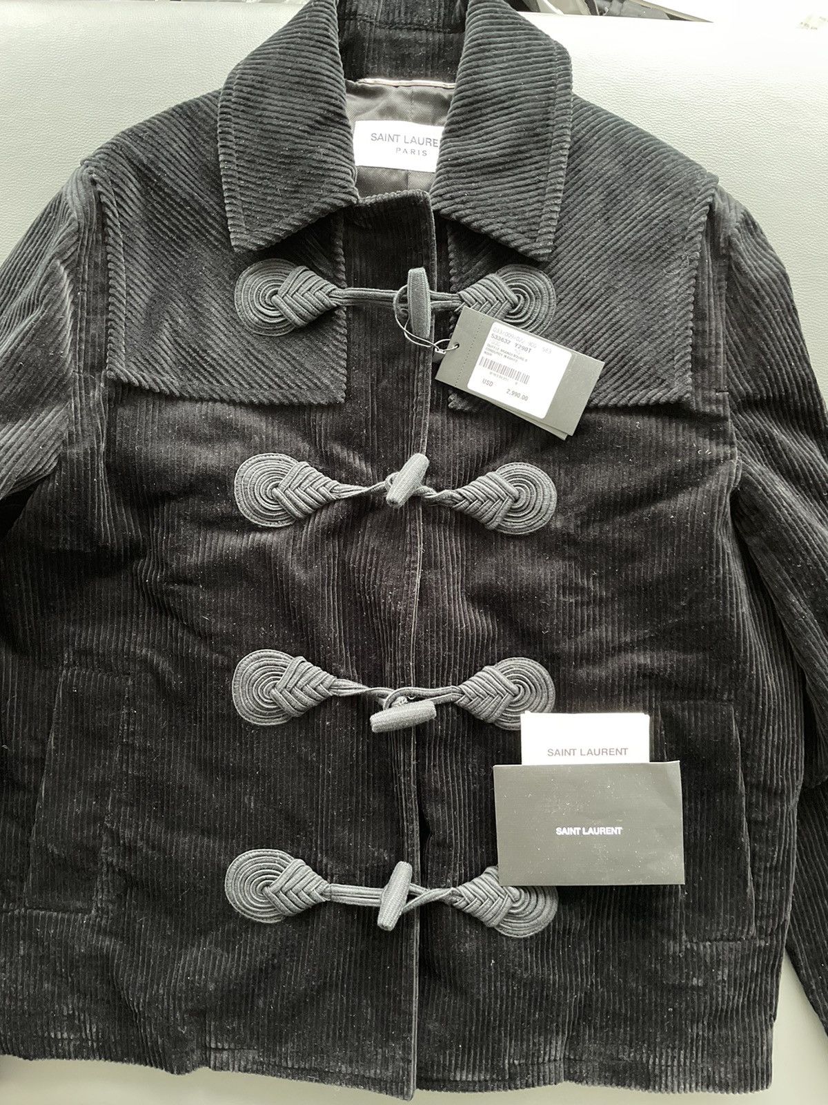 Hedi Slimane × Saint Laurent Paris × Yves Saint Laurent $3,500+Limited Edition Saint Laurent Corduroy Jacket Size US M / EU 48-50 / 2 - 11 Thumbnail