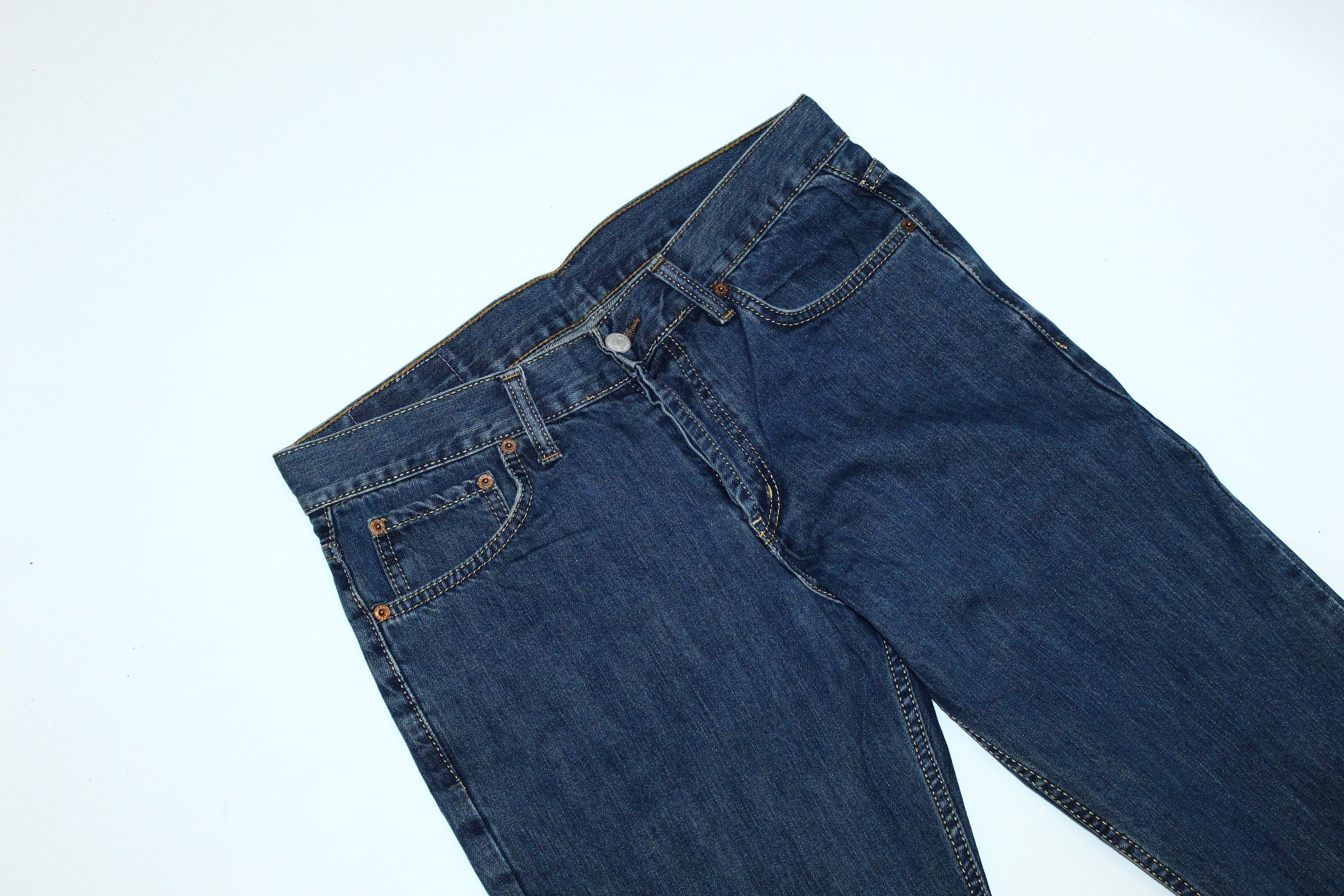 Levi's 🔥90's Levi's 501-0114 USA Bootcut stonewash blue jeans Size US 34 / EU 50 - 4 Thumbnail