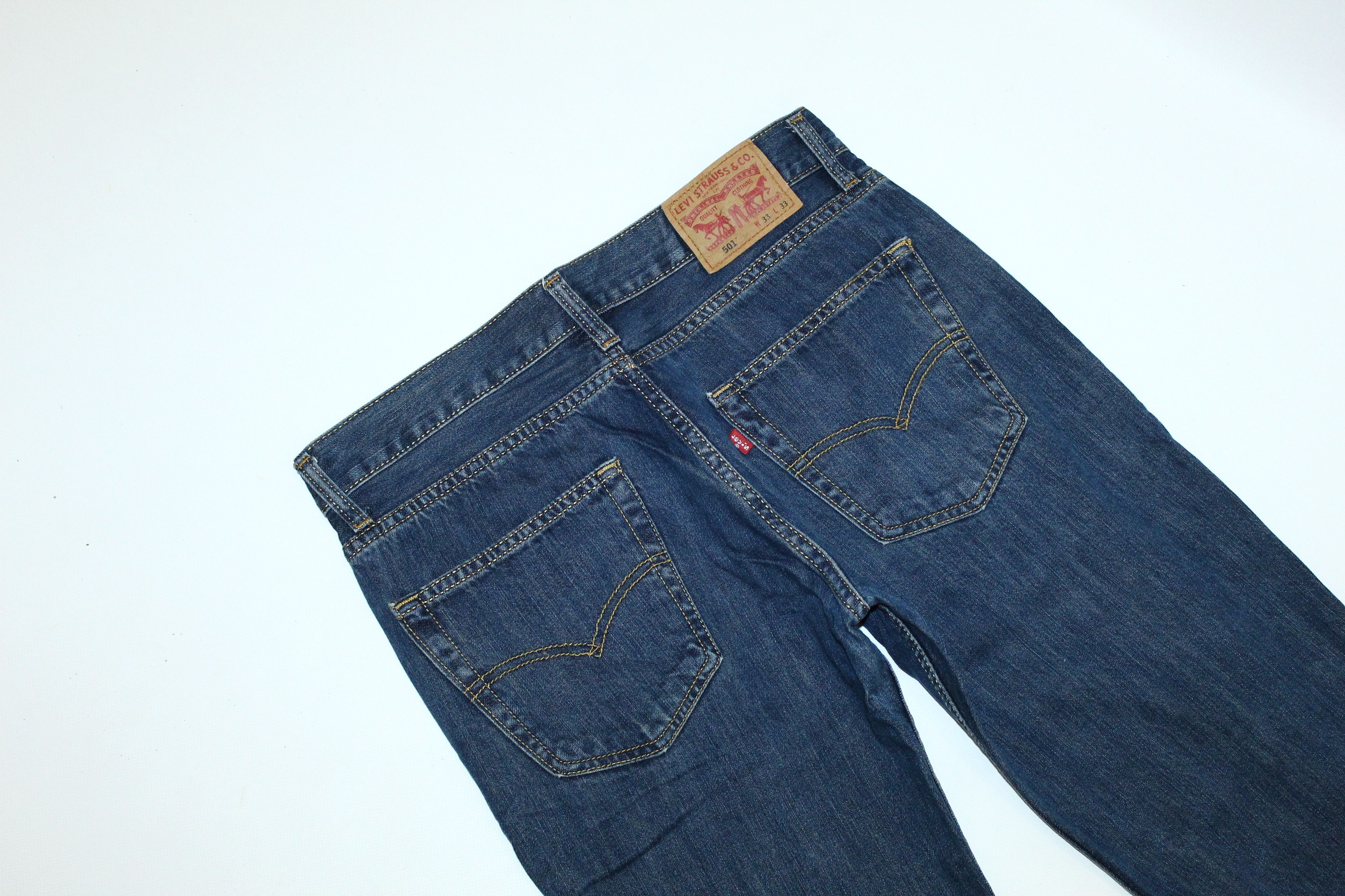 Levi's 🔥90's Levi's 501-0114 USA Bootcut stonewash blue jeans Size US 34 / EU 50 - 7 Thumbnail