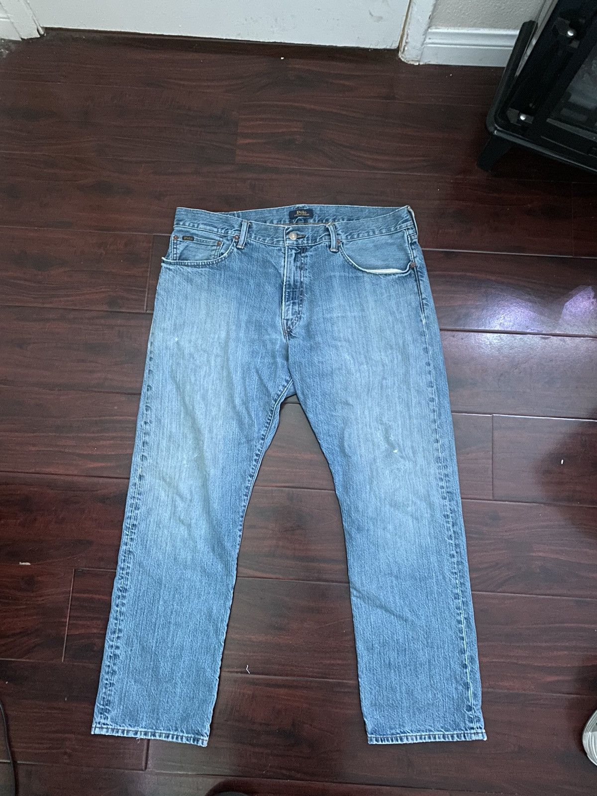Polo Ralph Lauren Polo Ralph Lauren “The Hampton Relaxed Straight” light Denim Size US 36 / EU 52 - 1 Thumbnail