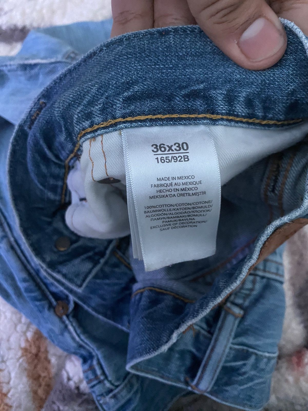Polo Ralph Lauren Polo Ralph Lauren “The Hampton Relaxed Straight” light Denim Size US 36 / EU 52 - 5 Thumbnail