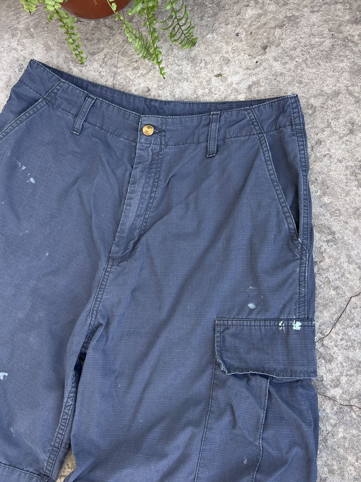 Carhartt × Vintage Vintage Carhartt Cargo Pants Washed distressed Size US 32 / EU 48 - 6 Thumbnail
