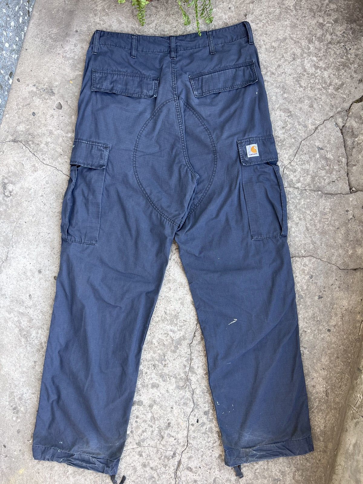 Carhartt × Vintage Vintage Carhartt Cargo Pants Washed distressed Size US 32 / EU 48 - 1 Thumbnail