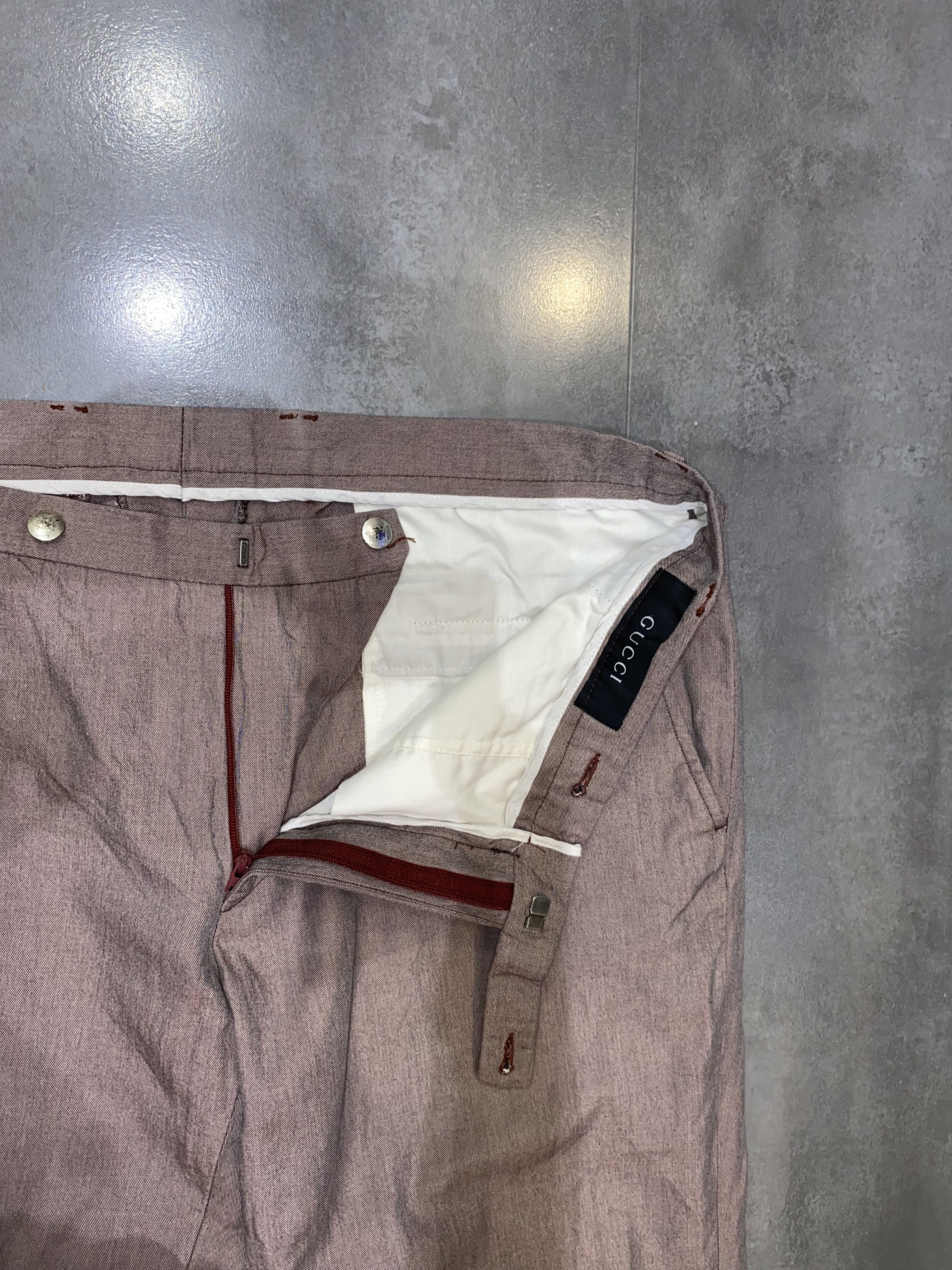 Gucci Gucci Light Pink Formal Pants Size US 38 / EU 54 - 12 Thumbnail