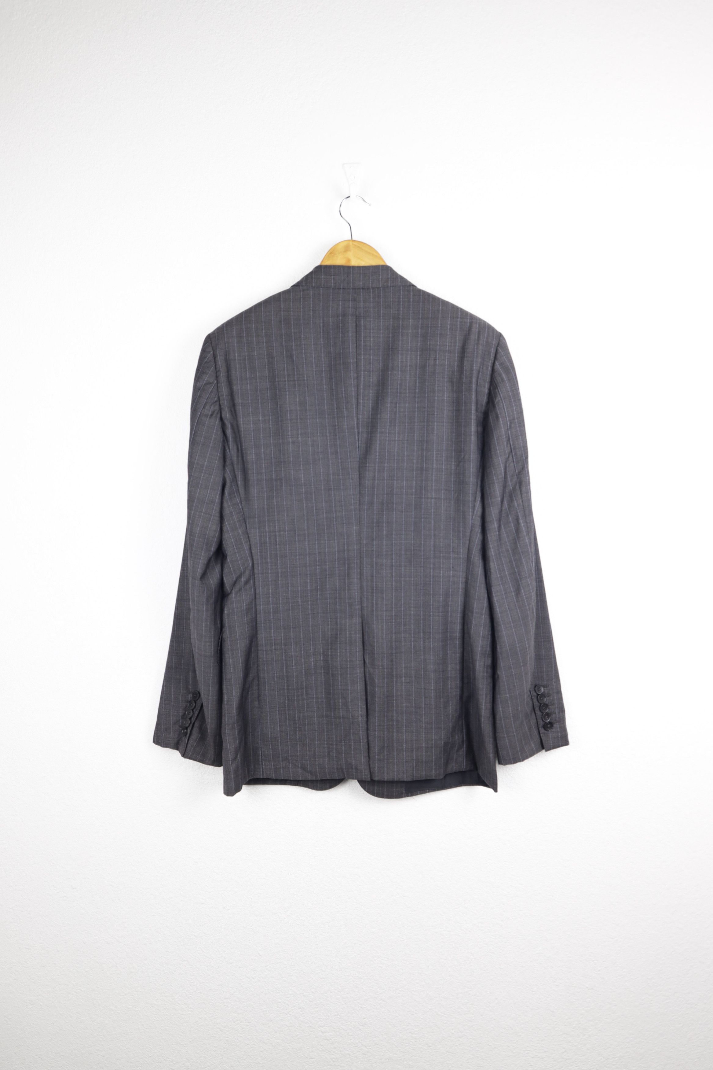 Gucci × Tom Ford Gucci by Tom Ford Wool Striped Blazer Jacket Size US M / EU 48-50 / 2 - 10 Thumbnail