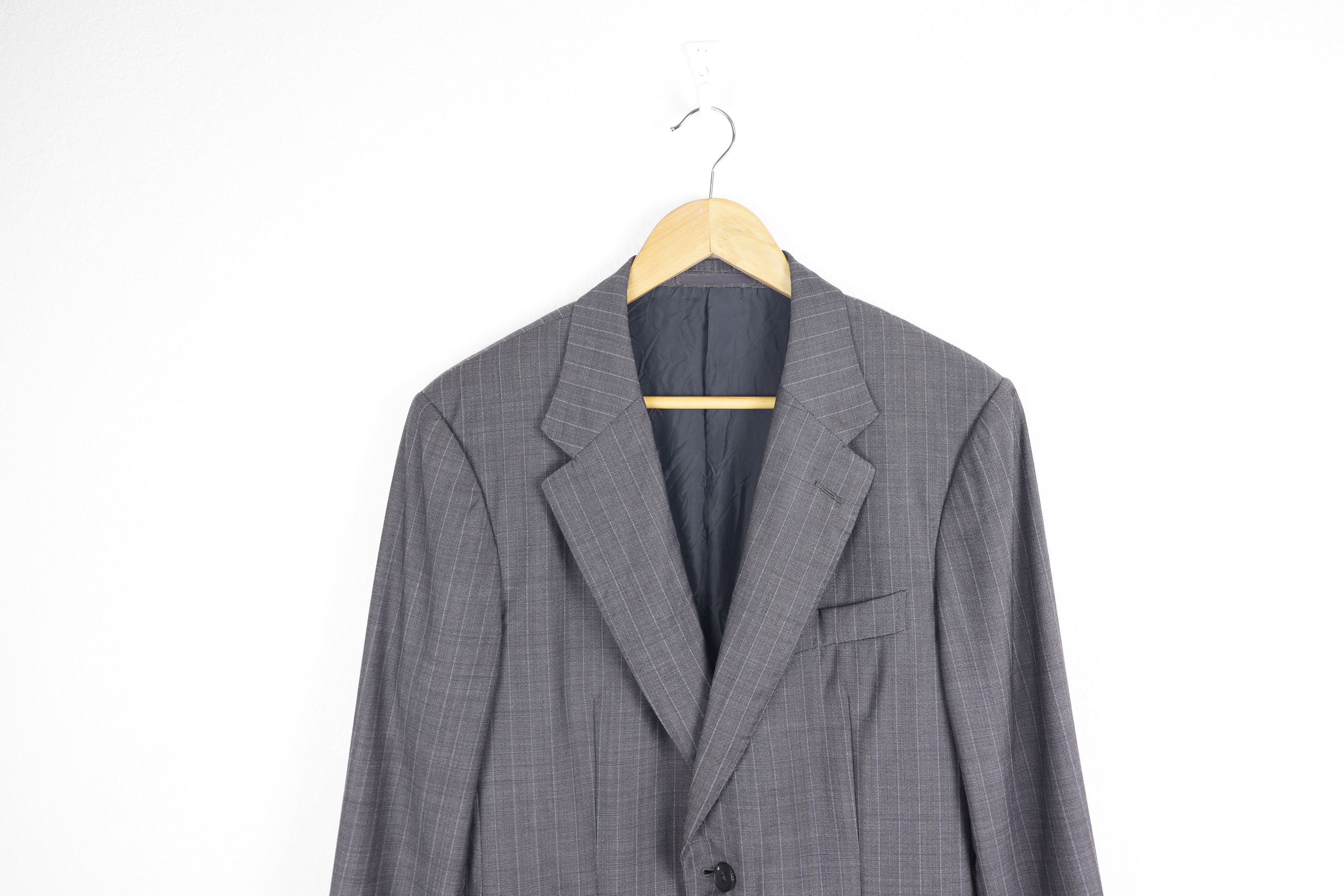 Gucci × Tom Ford Gucci by Tom Ford Wool Striped Blazer Jacket Size US M / EU 48-50 / 2 - 2 Thumbnail