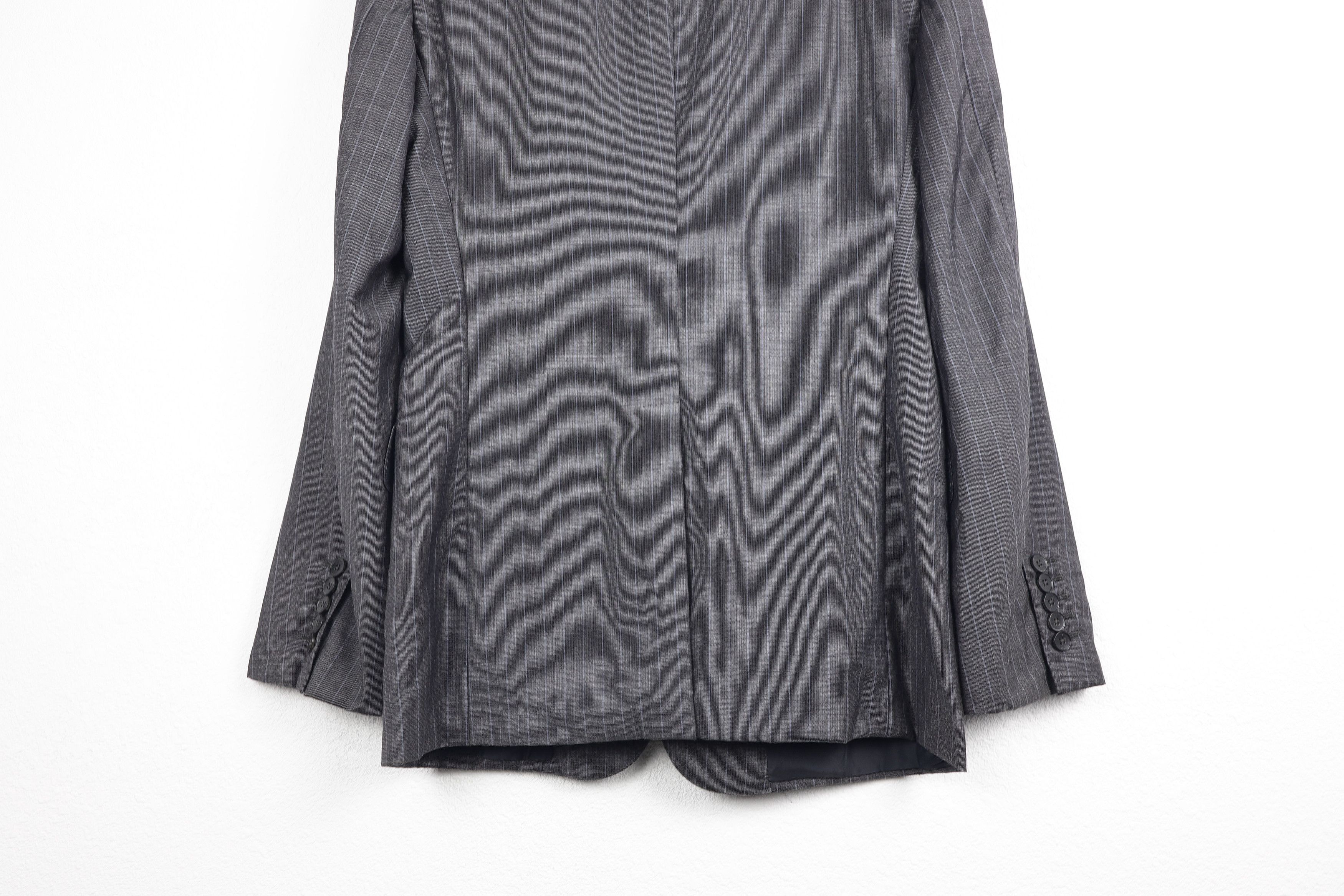 Gucci × Tom Ford Gucci by Tom Ford Wool Striped Blazer Jacket Size US M / EU 48-50 / 2 - 12 Thumbnail