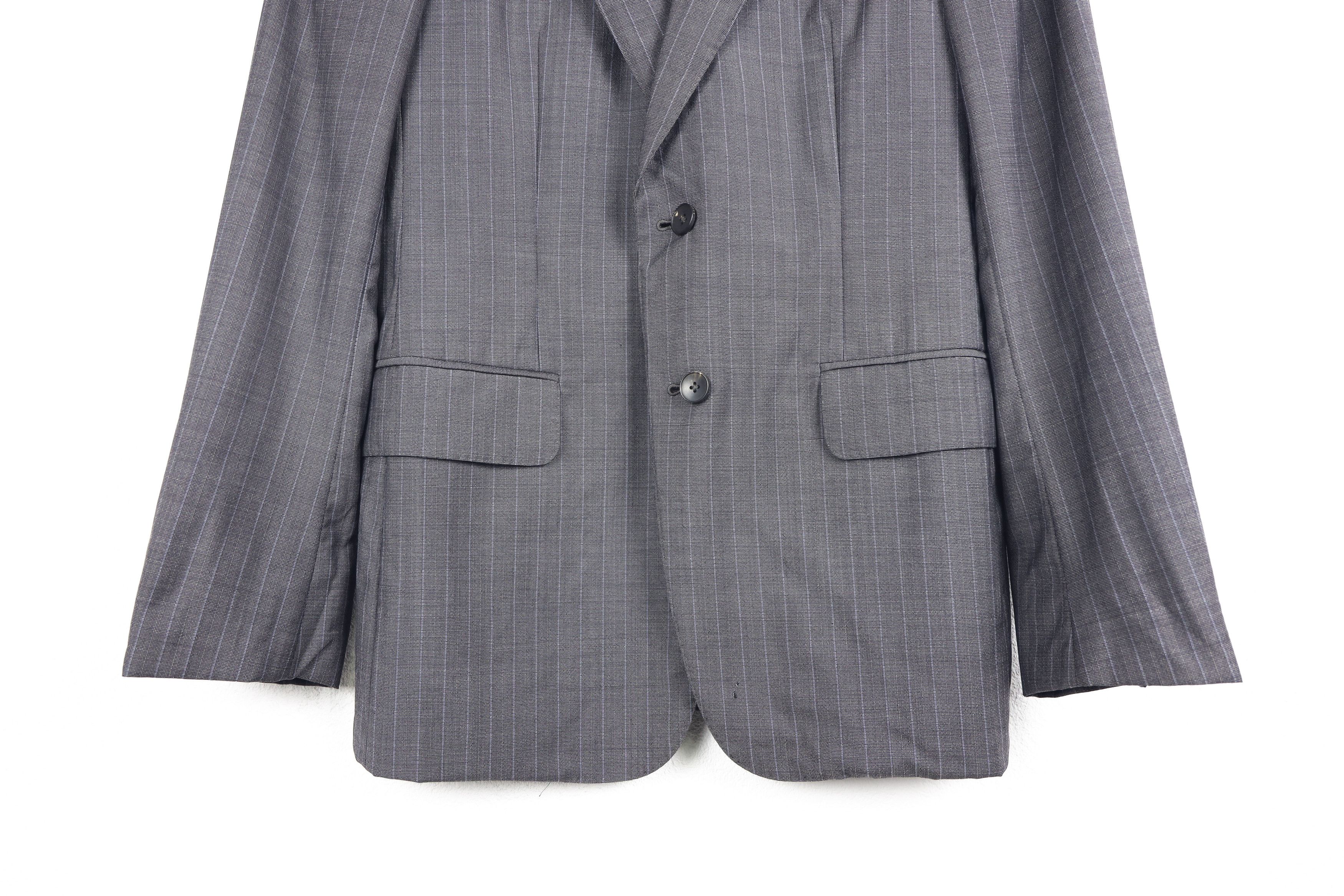 Gucci × Tom Ford Gucci by Tom Ford Wool Striped Blazer Jacket Size US M / EU 48-50 / 2 - 3 Thumbnail